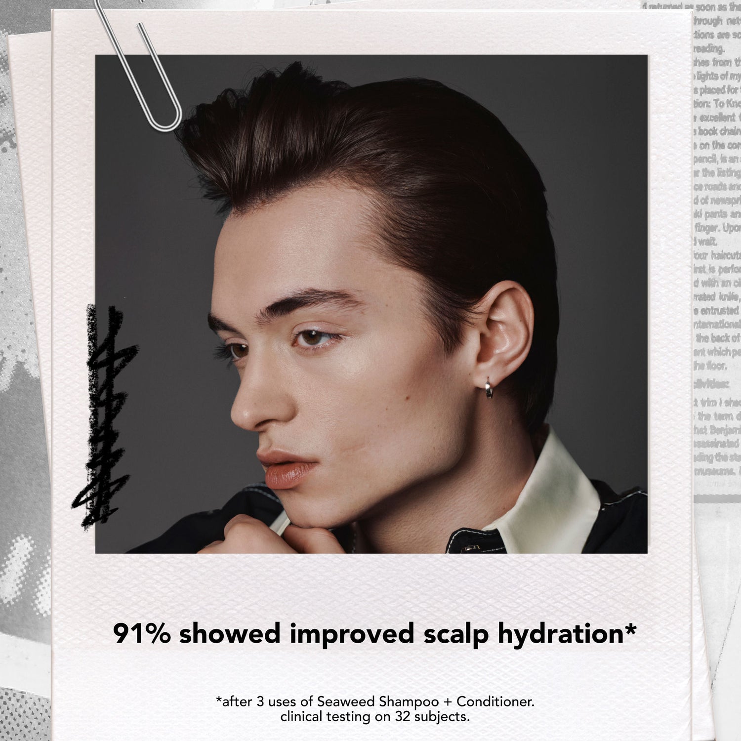 Model image of Bumble and Bumble Seaweed Shampoo
