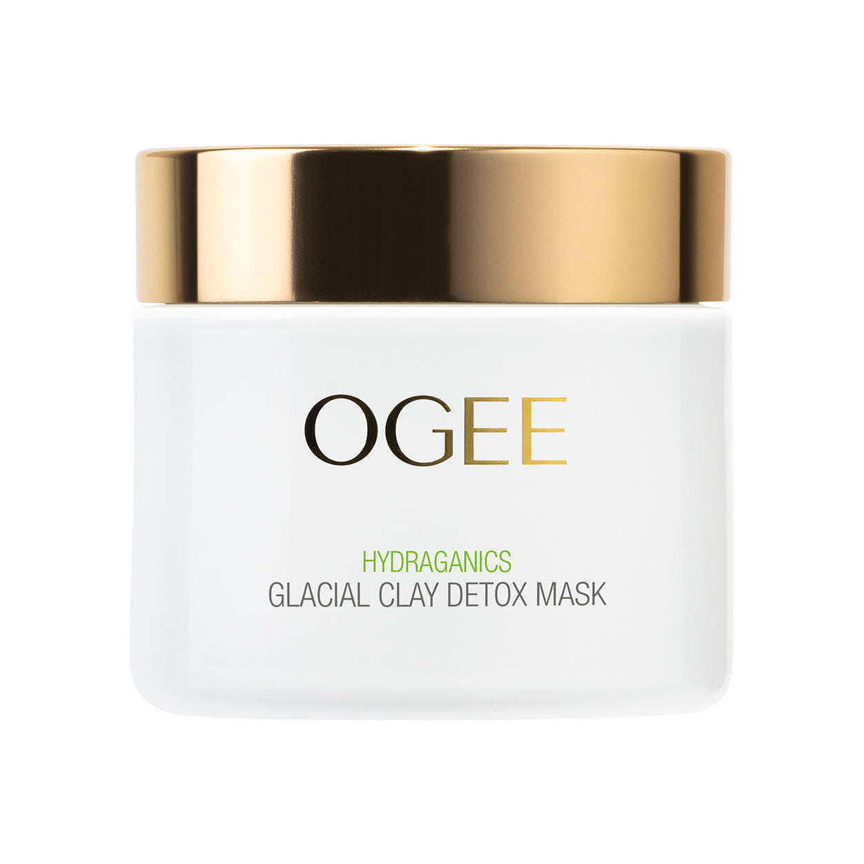 Image of a closed Ogee Glacial Clay Detox Mask