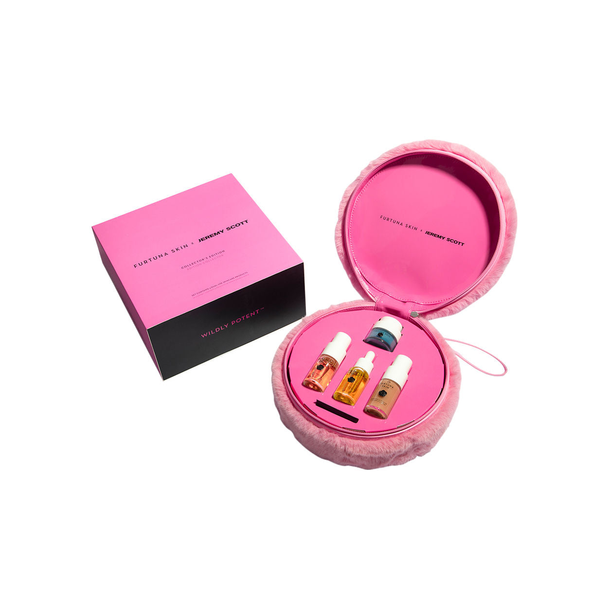 Image of an open Furtuna Skin Furtuna Skin x Jeremy Scott Collector's Edition