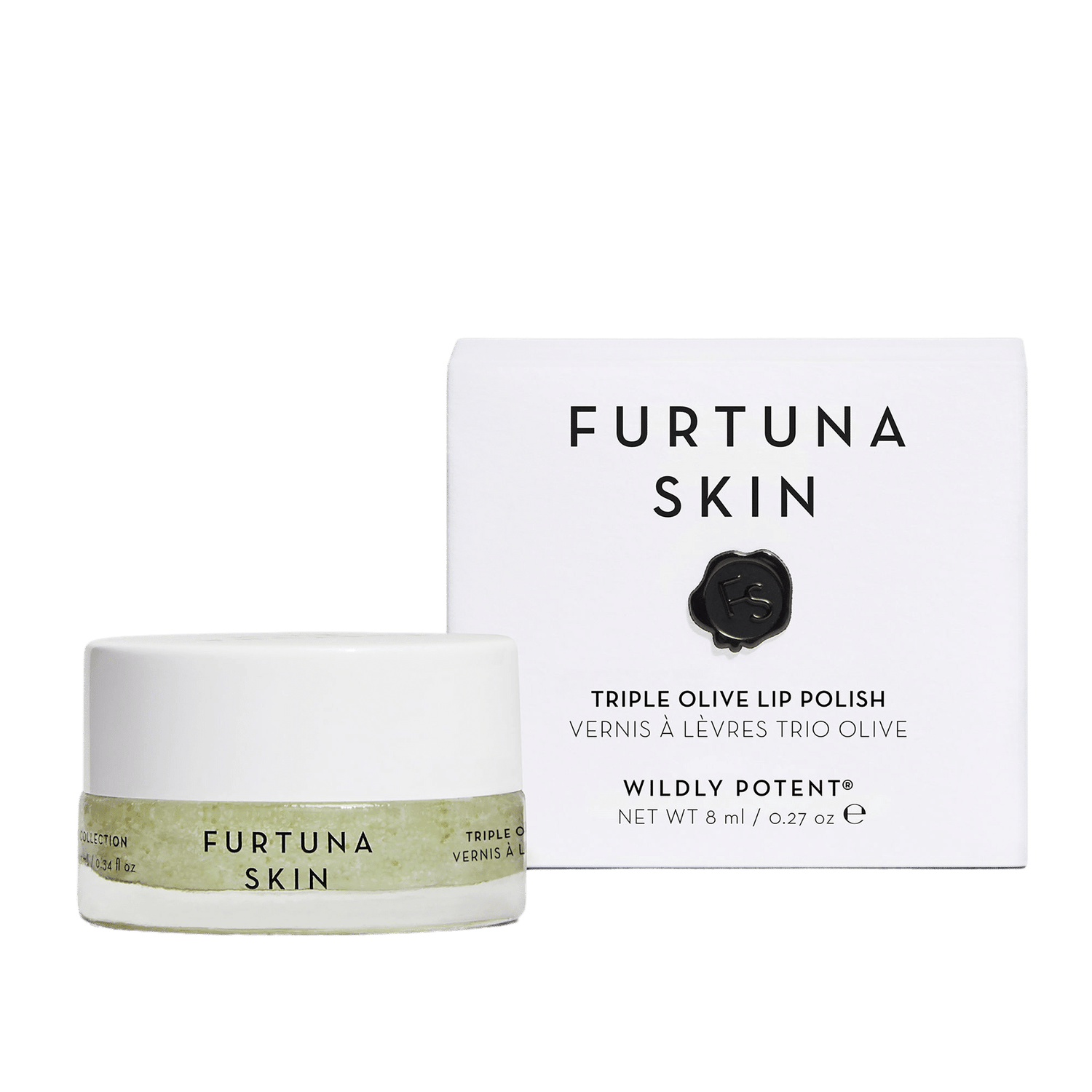 Image of the Furtuna Skin Triple Olive Lip Polish box
