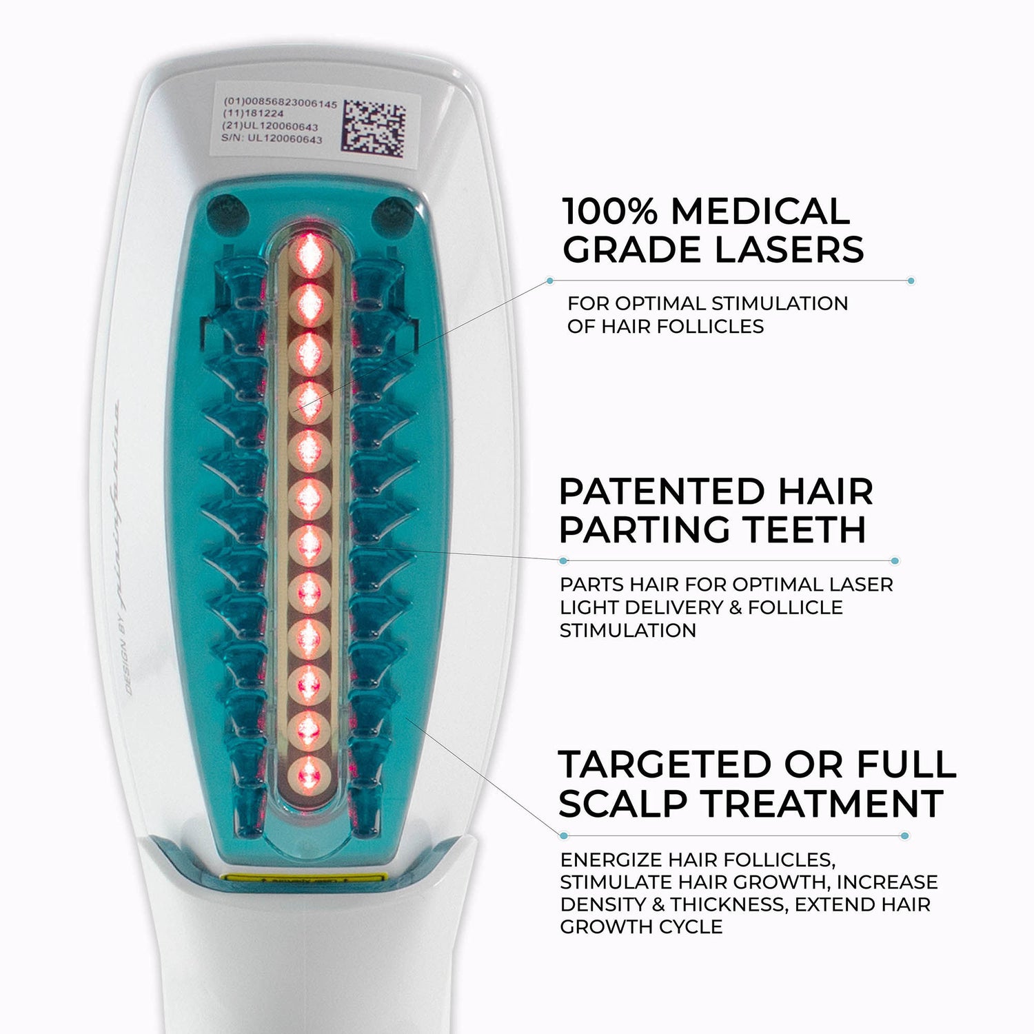 Information related to HairMax Ultima 12 Hair Growth LaserComb