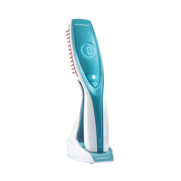 HairMax Blue and White Hair Growth Laser Comb Amazon.com: Hairmax Ultima 12 Classic LaserComb- (FDA  main image 4