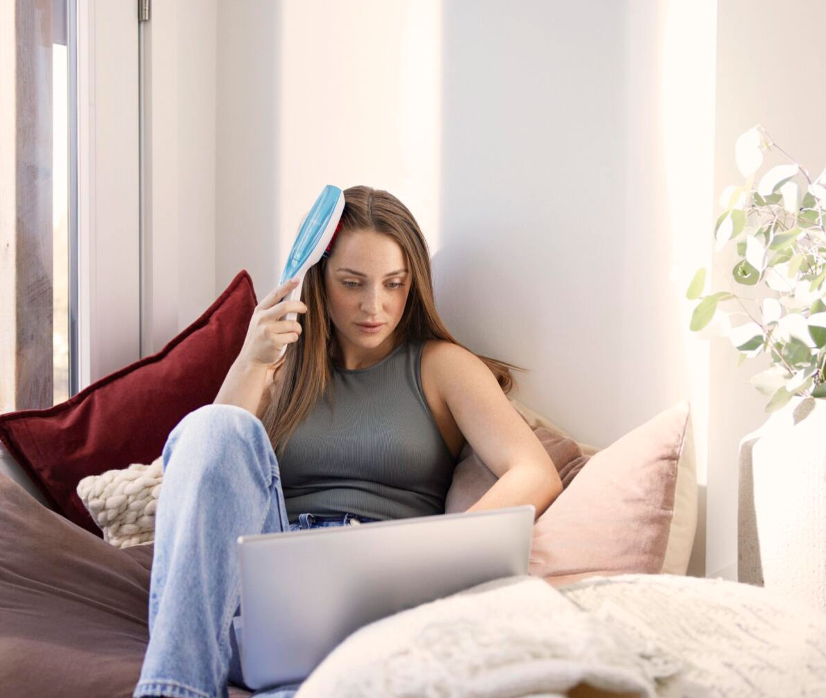 Model image of HairMax Ultima 12 Hair Growth LaserComb