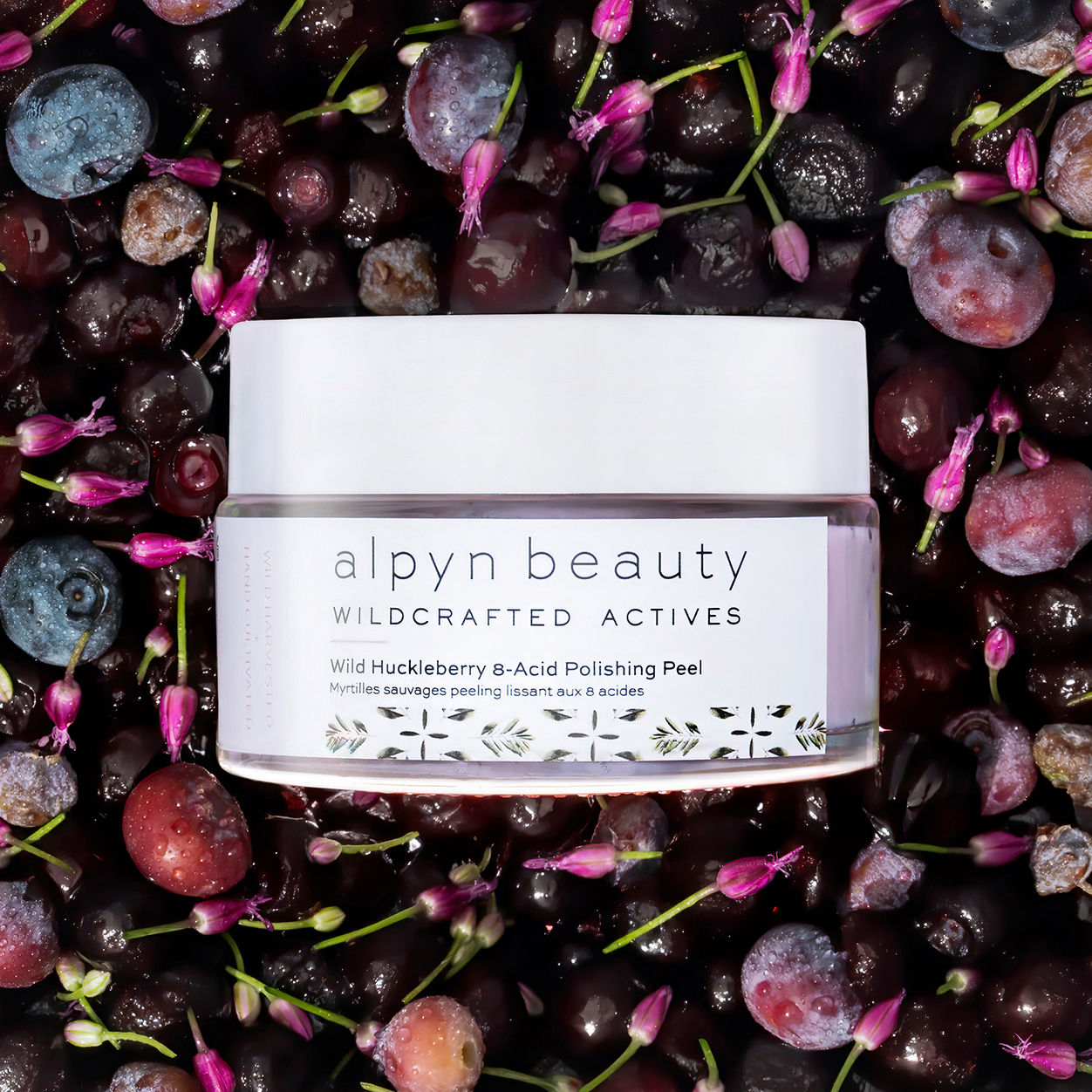 Lifestyle image of Alpyn Beauty Wild Huckleberry 8-Acid Polishing Peel