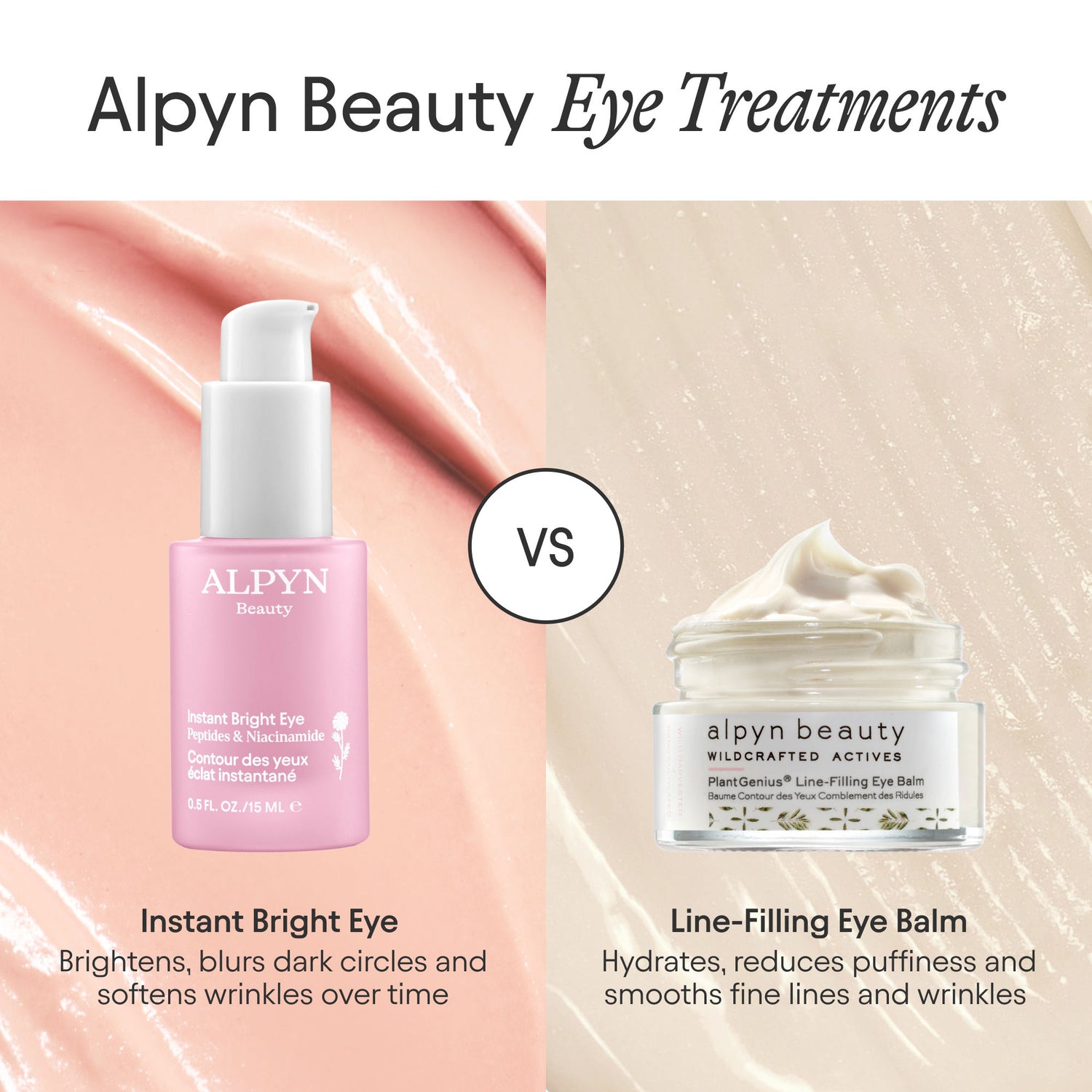 Information related to Alpyn Beauty Instant Bright Eye with Peptides and Niacinamide