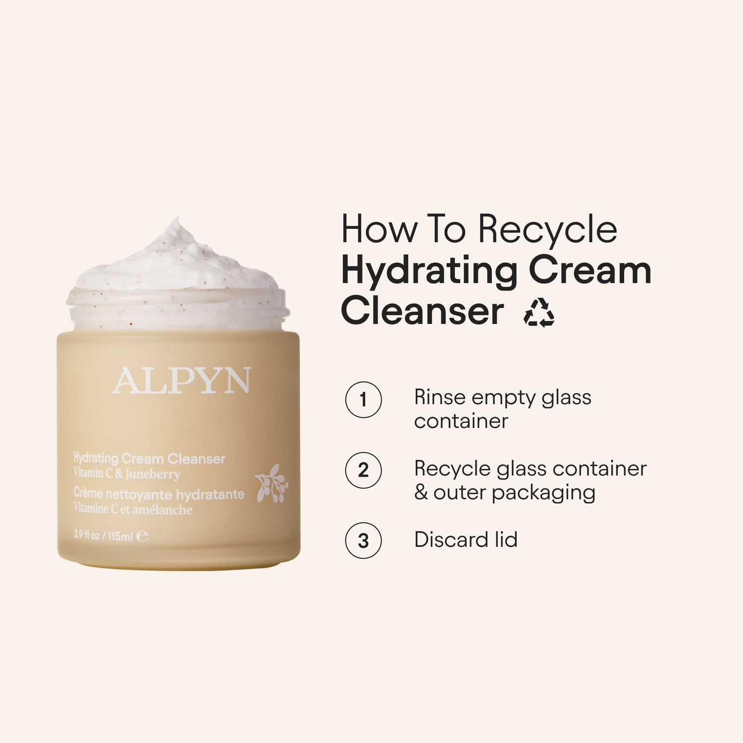 Information related to Alpyn Beauty Hydrating Cold Cream Cleanser with Vitamin C and Juneberry