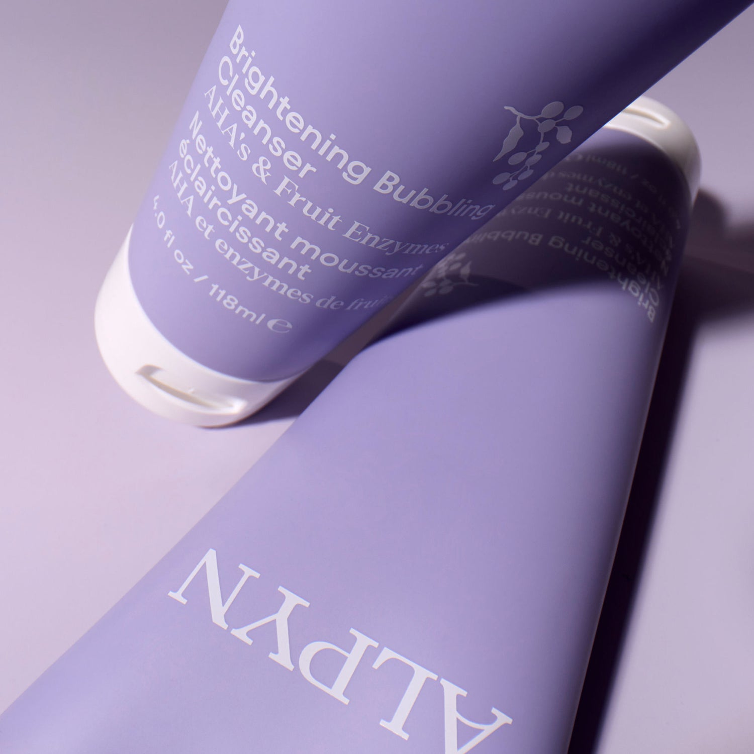 Lifestyle image of Alpyn Beauty AHA Brightening Bubbling Cleanser