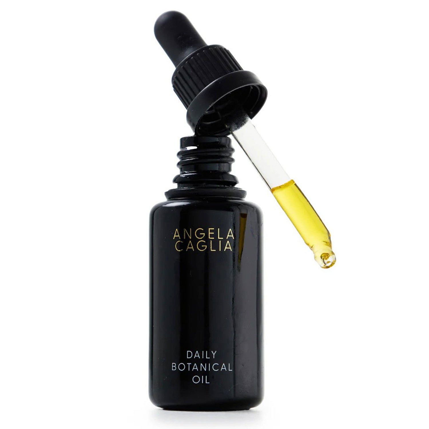 Image of an open Angela Caglia Skincare Daily Botanical Oil