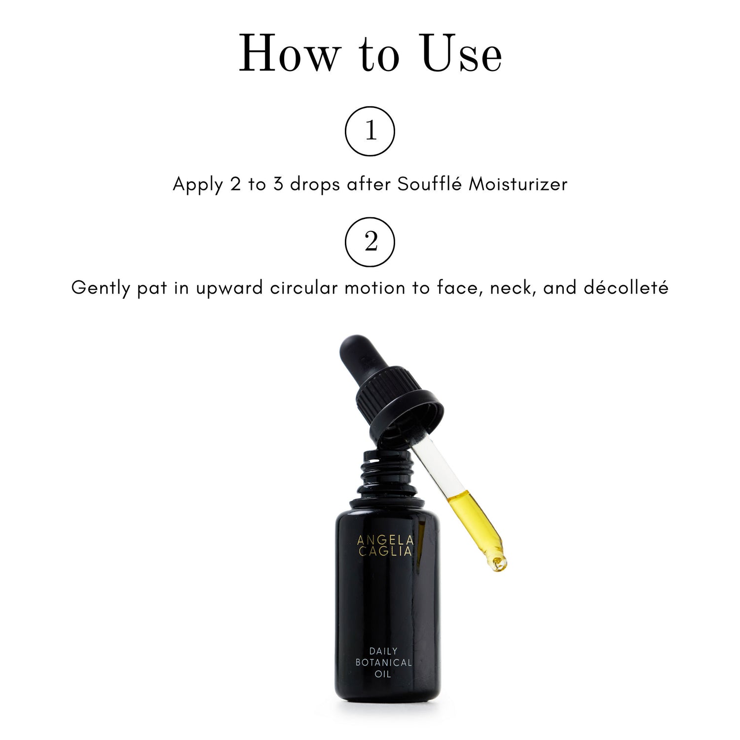 Lifestyle image of Angela Caglia Skincare Daily Botanical Oil