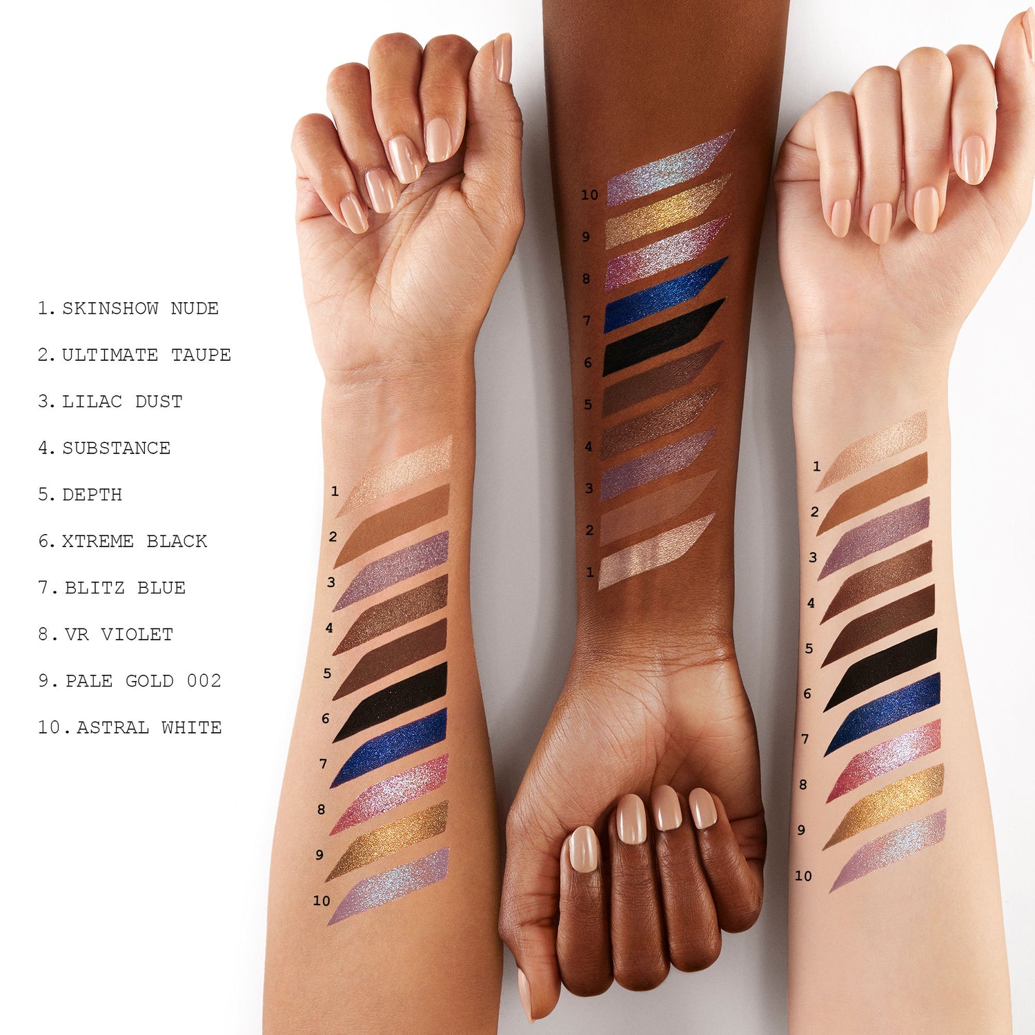 Swatch image of Pat McGrath Labs Mothership I: Subliminal Palette