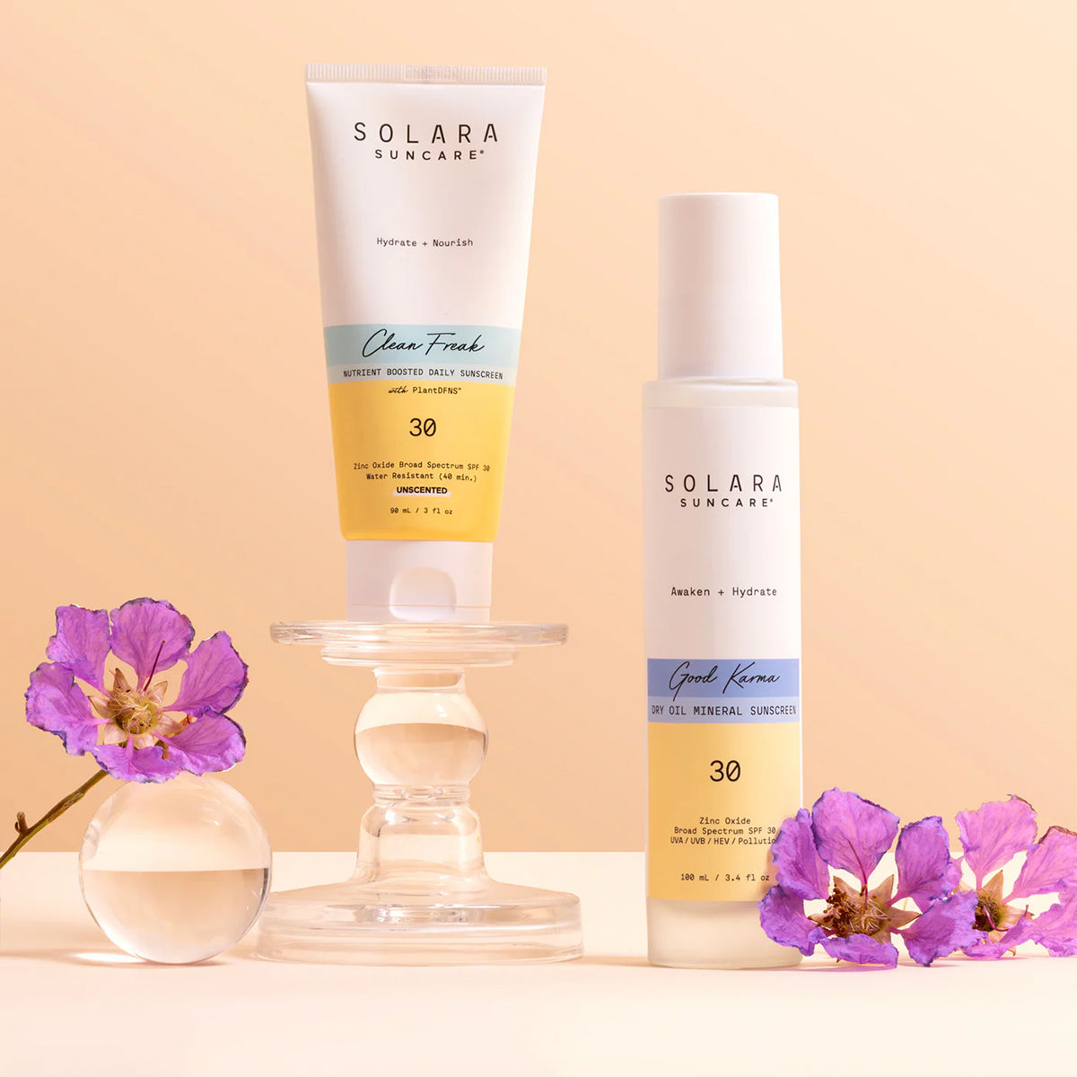 Image of product in the same collection as Solara Suncare Clean Freak Active Wear Body Sunscreen Moisturizer SPF 30