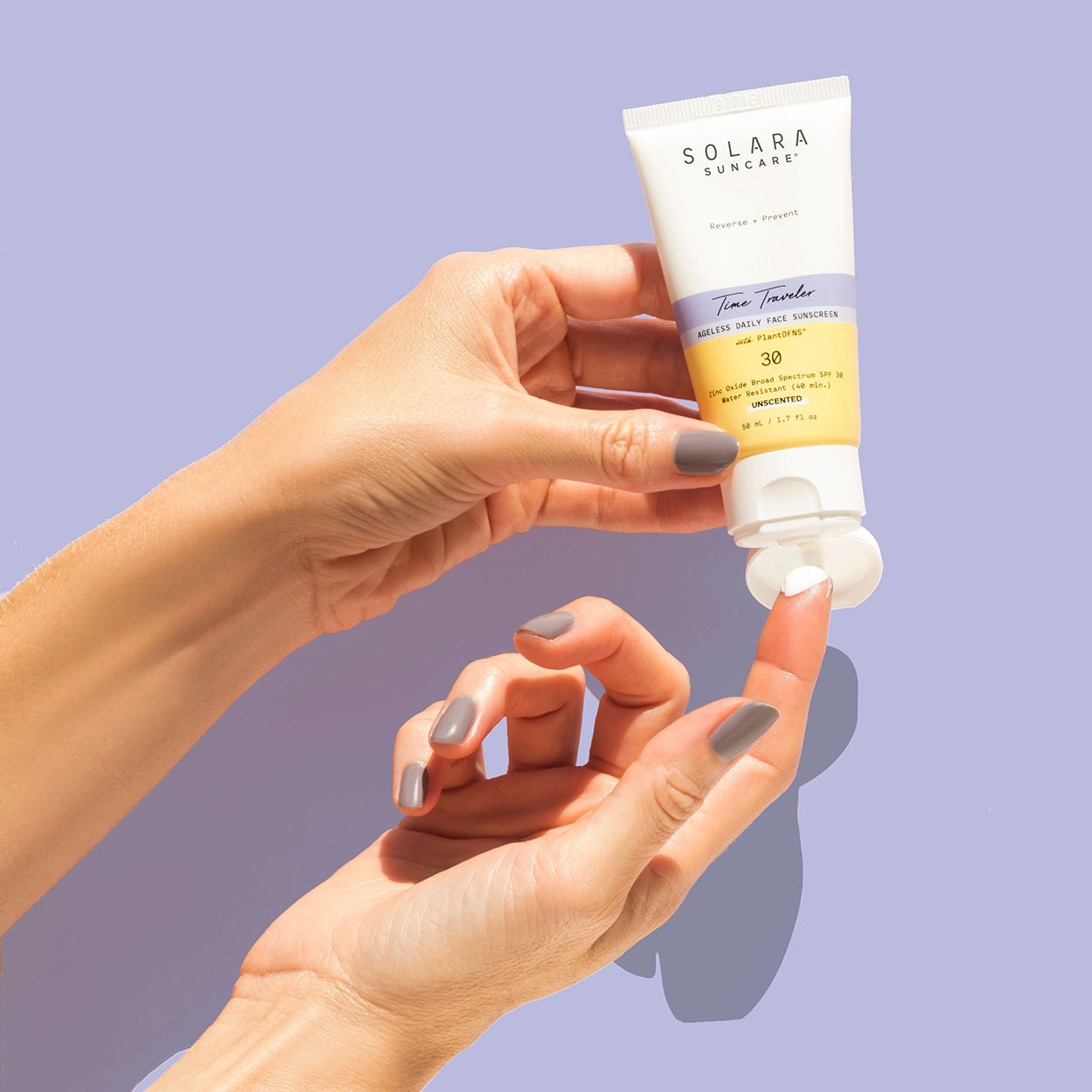 Model image of Solara Suncare Time Traveler SPF 30