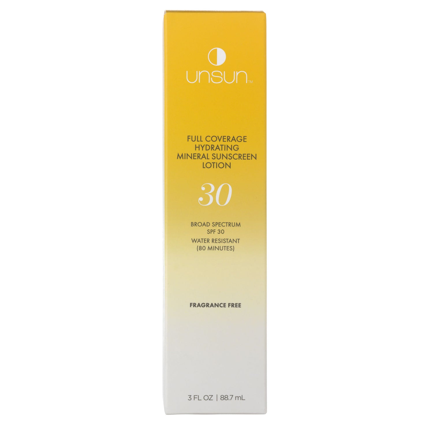 Image of the Unsun Hydrating Body Lotion SPF 30 box