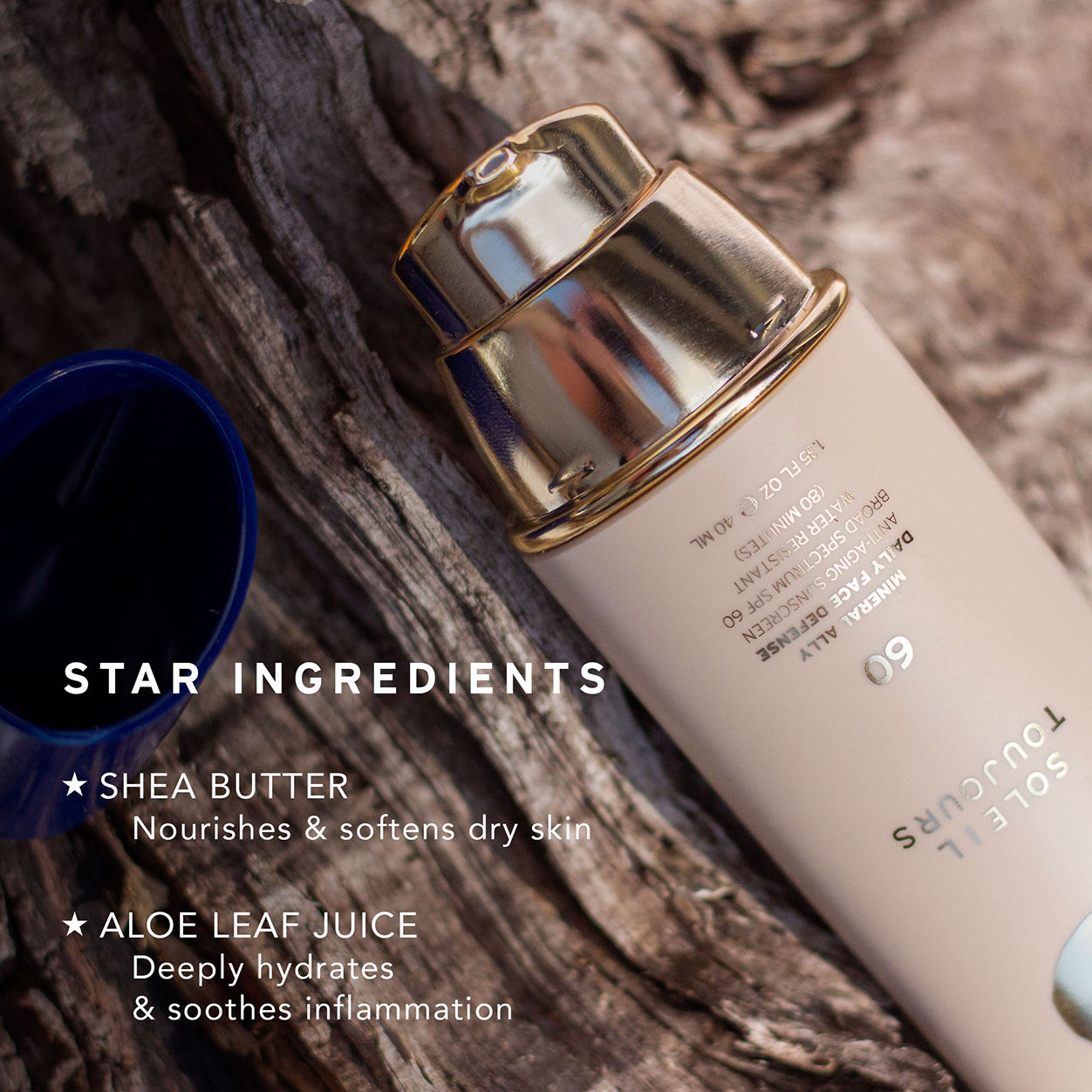 Information related to Soleil Toujours Mineral Ally Daily Face Defense SPF 60