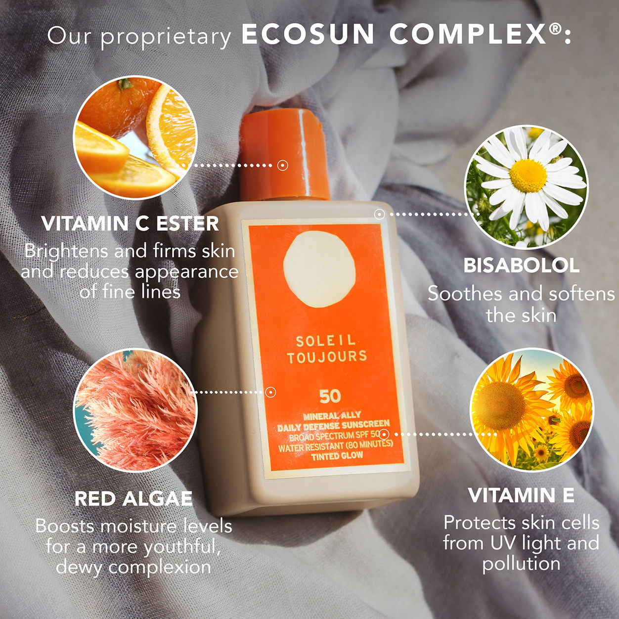 Information related to Soleil Toujours Mineral Ally Daily Face Glow SPF 50