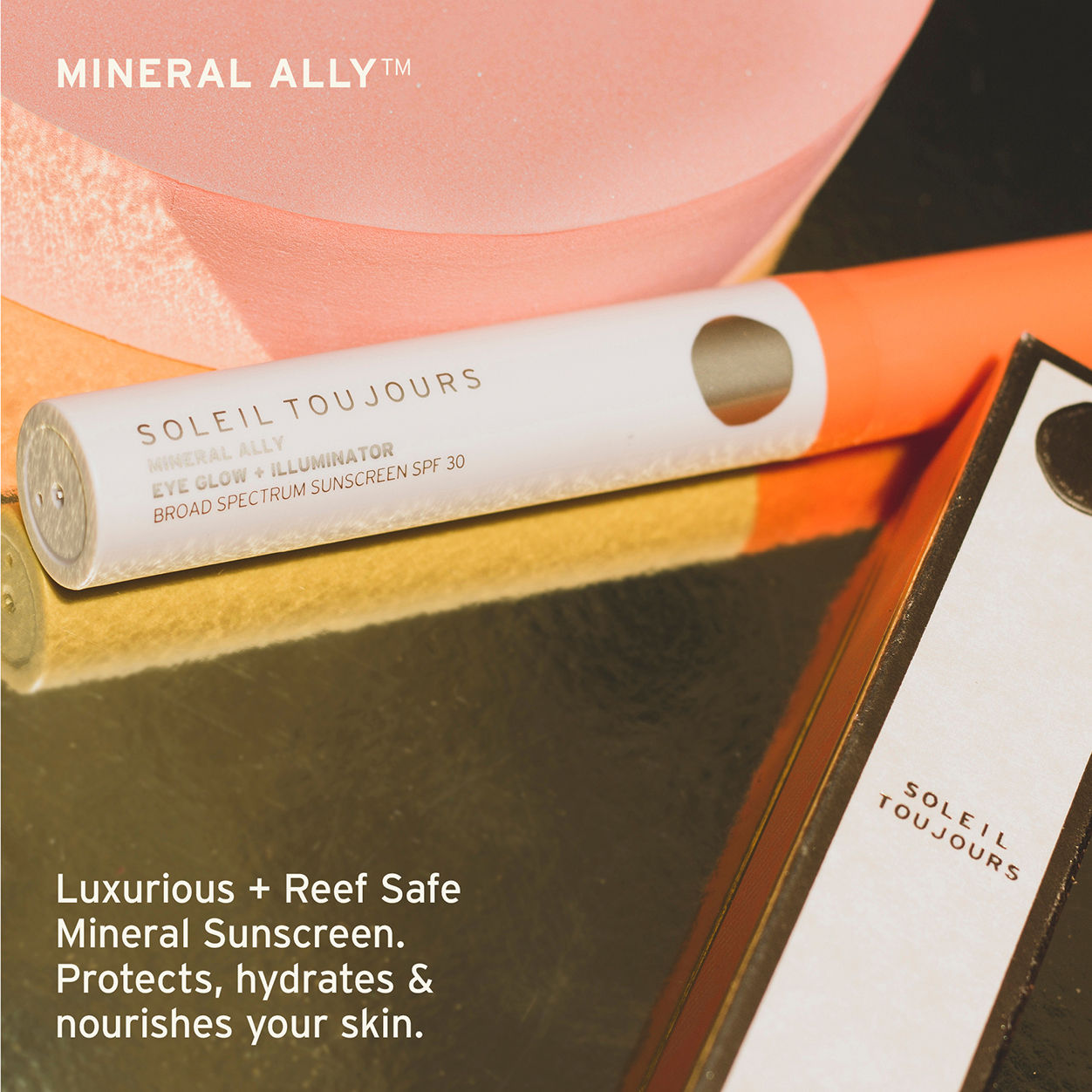 Information related to Soleil Toujours Mineral Ally Eye Glow + Illuminator SPF 30