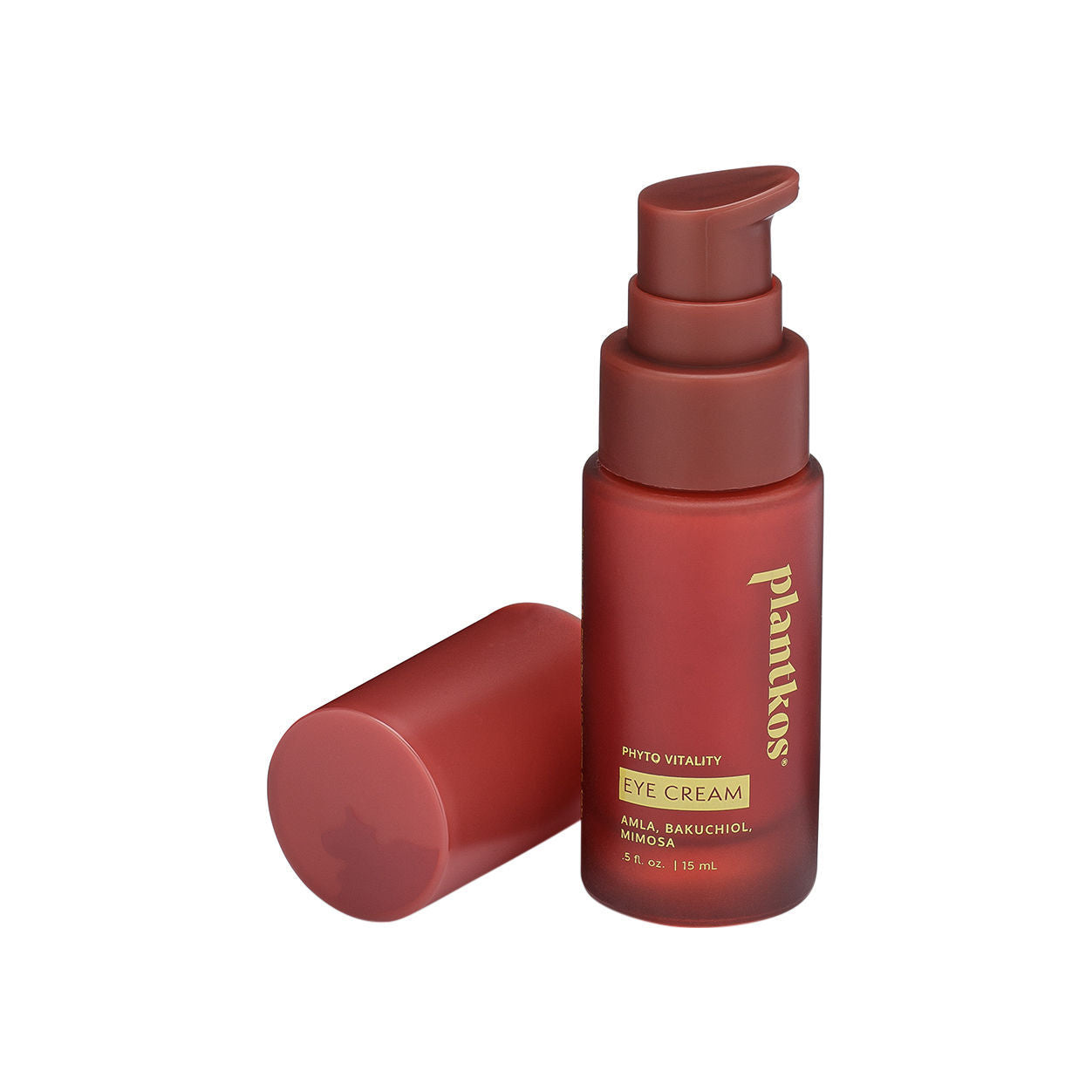 Image of an open Plantkos Phyto Vitality Eye Cream