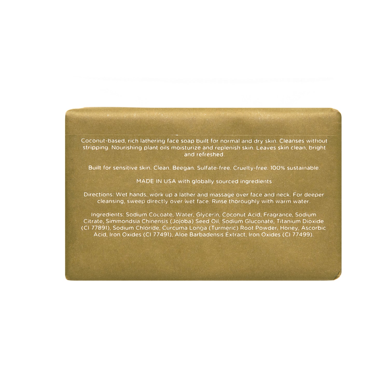 Back image of Atwater Heavy Armor Facial Cleansing Bar