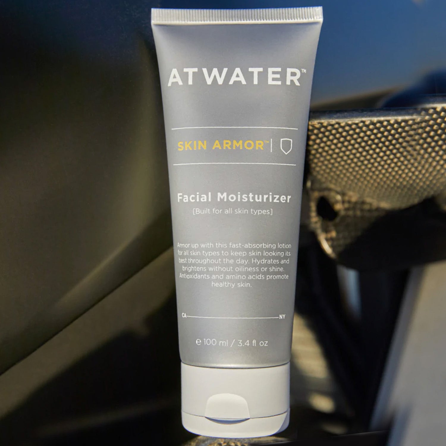 Lifestyle image of Atwater Skin Armor Facial Moisturizer