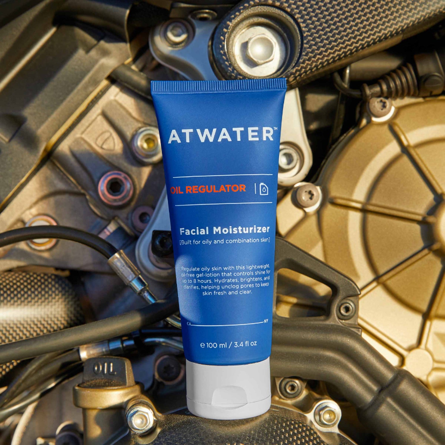 Lifestyle image of Atwater Oil Regulator Facial Moisturizer