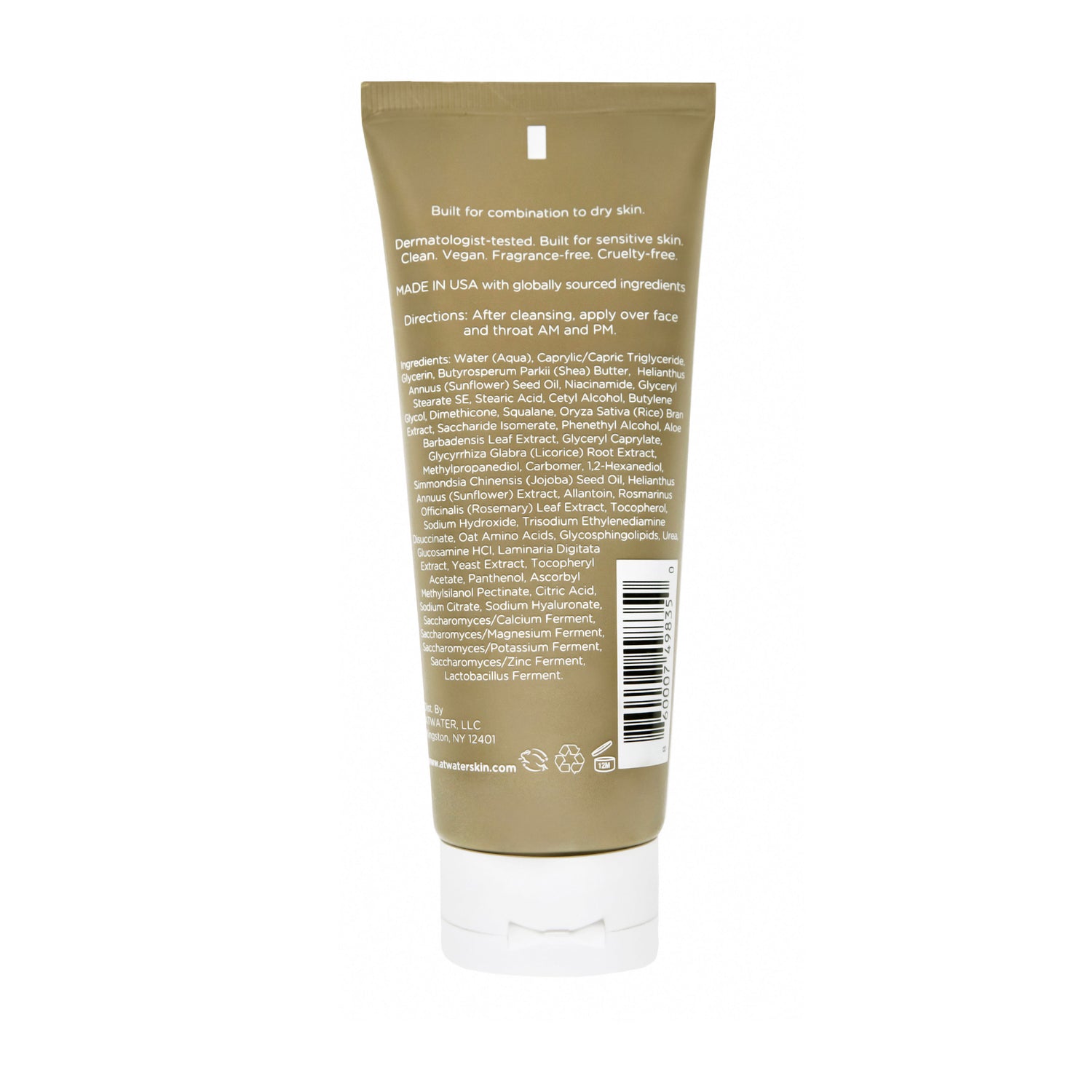 Back image of Atwater Heavy Armor Facial Moisturizer