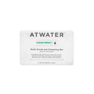 Clean Impact Body Scrub and Cleansing Bar