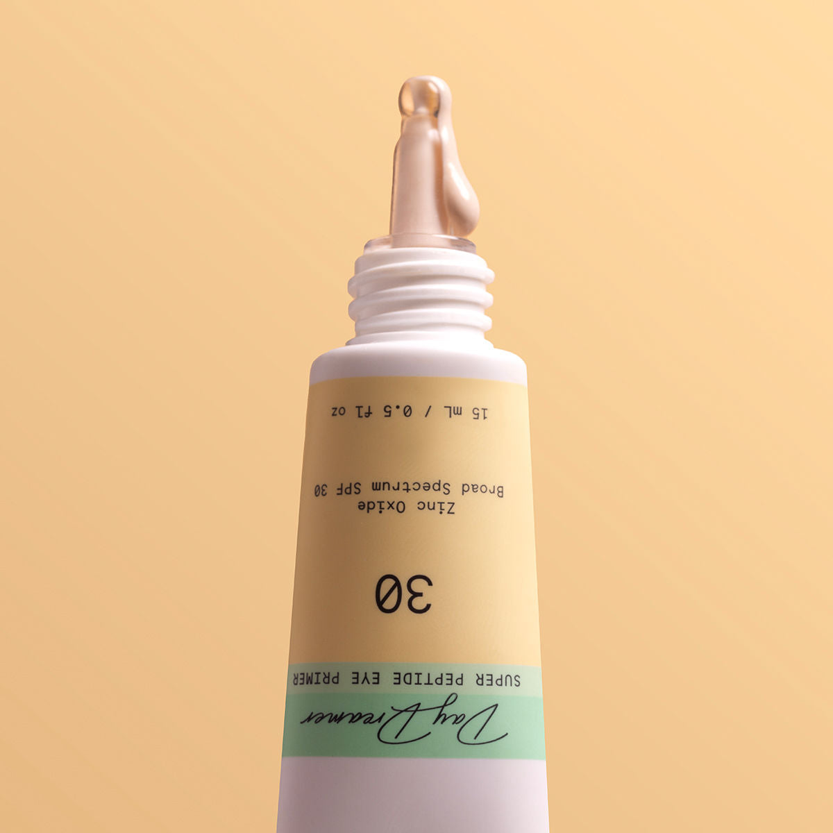 An arm swatch of Solara Suncare Day Dreamer Super Peptide Eye Primer SPF 30