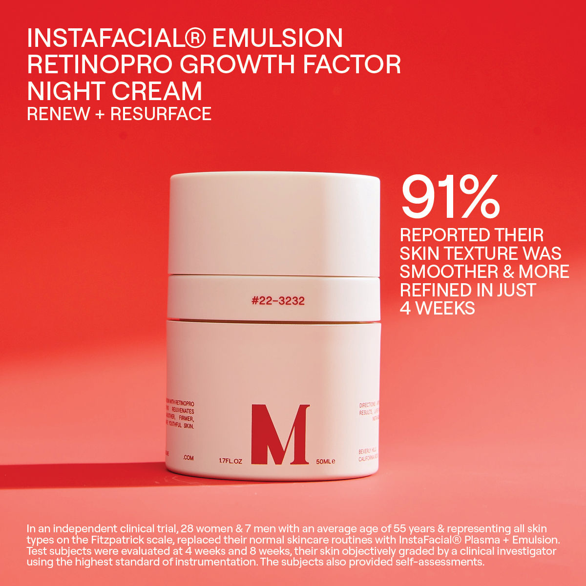 Information related to Dr. Diamond’s Metacine Instafacial Emulsion Retinopro Growth Factor Night Cream