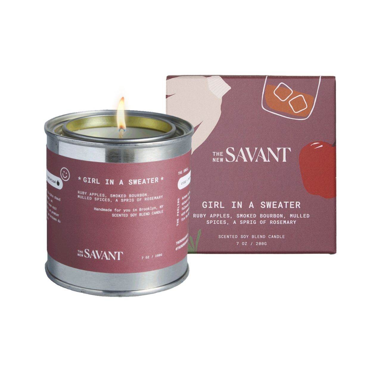 The New Savant Girl in a Sweater Candle main image