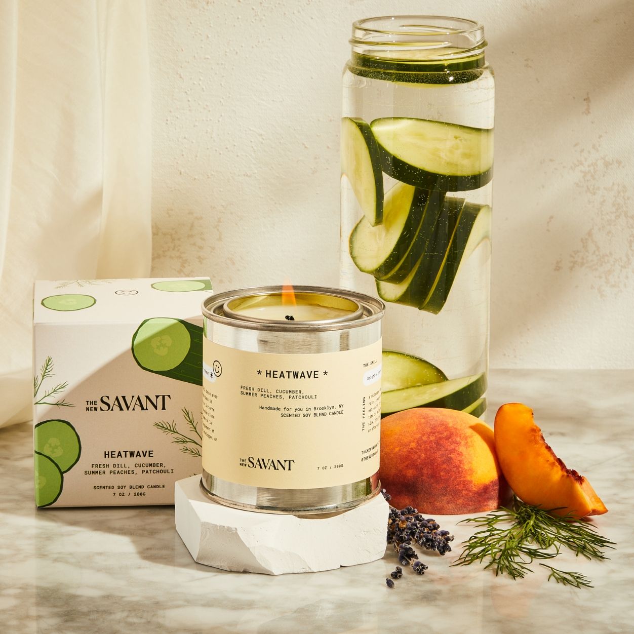 Lifestyle image of The New Savant Heatwave Candle