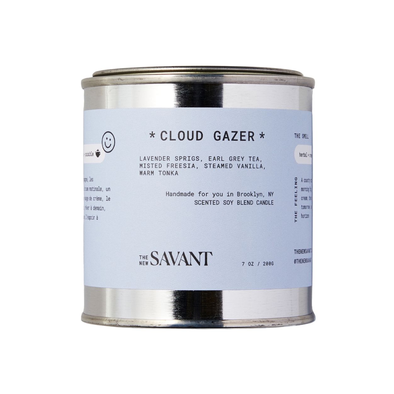 Image of an open The New Savant Cloud Gazer Candle