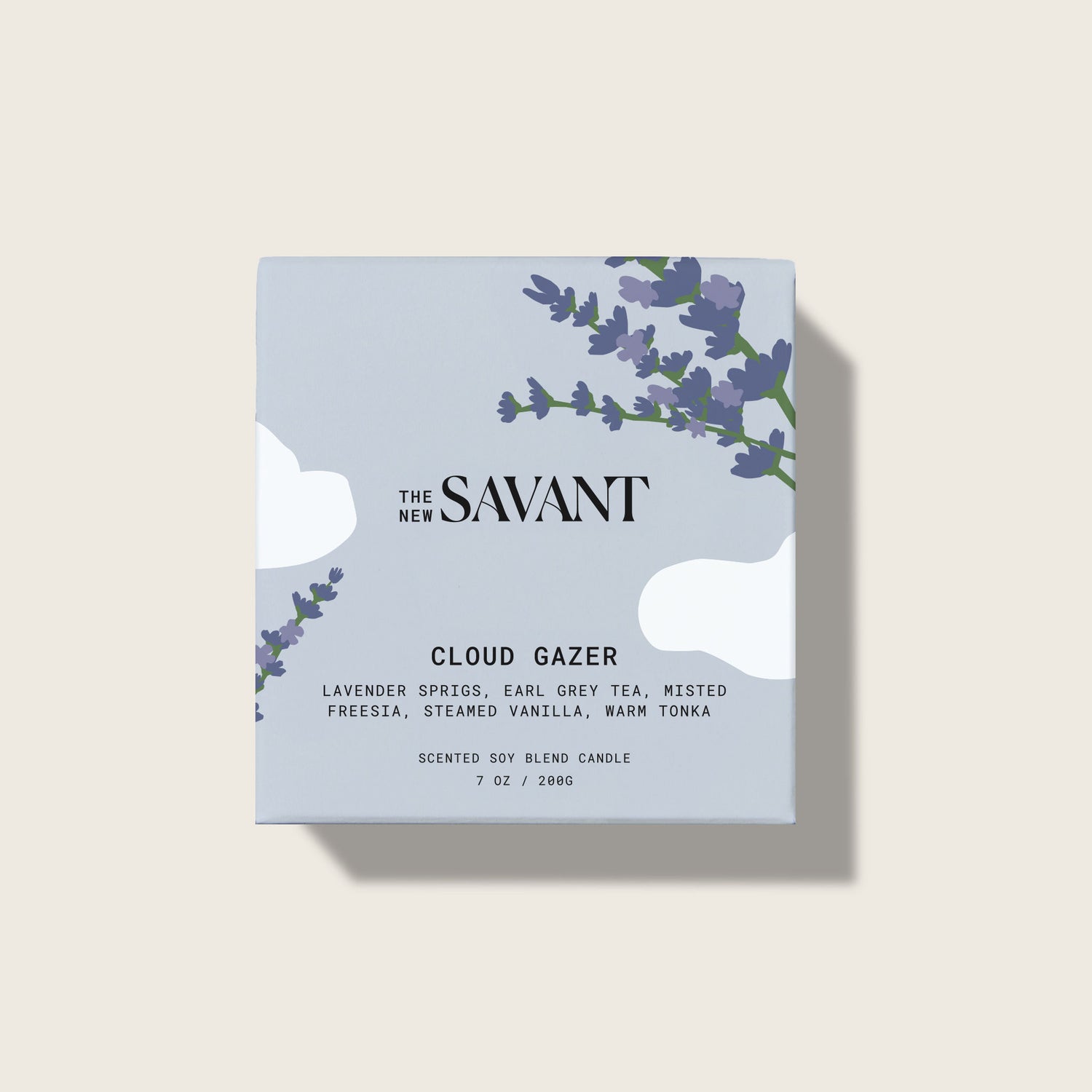 Image of the The New Savant Cloud Gazer Candle box