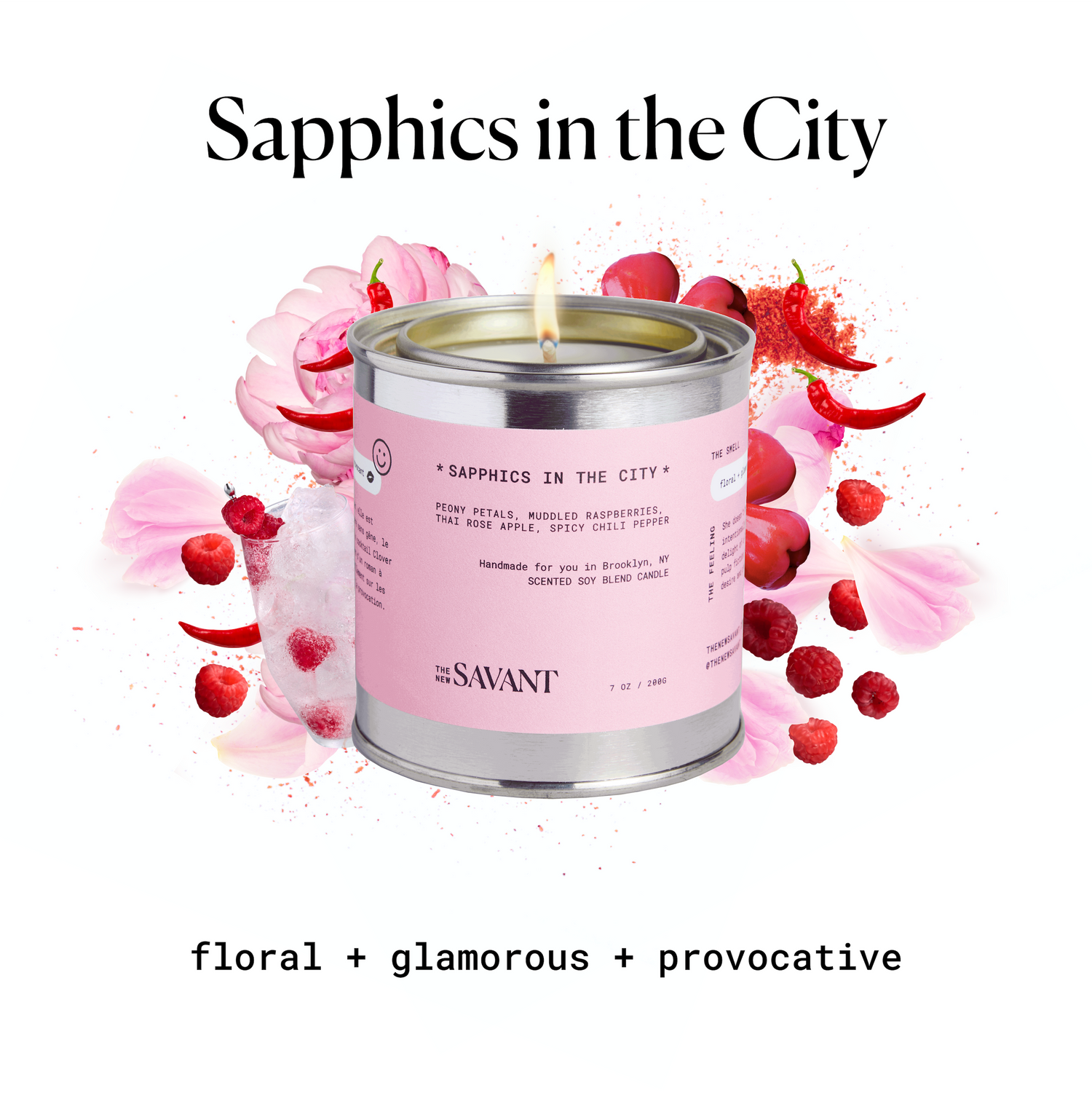 Swatch image of The New Savant Sapphics in the City Candle