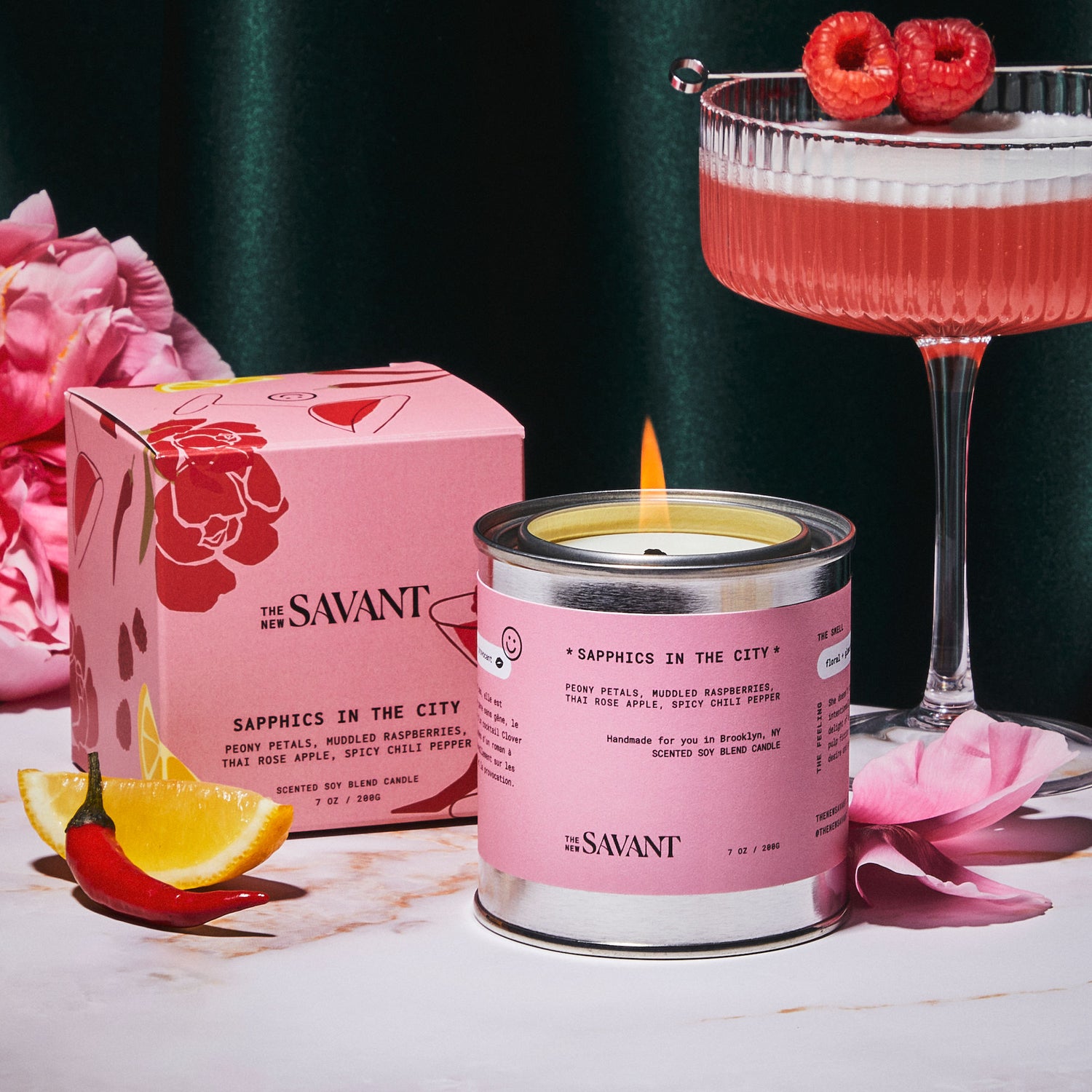 Packette image of The New Savant Sapphics in the City Candle