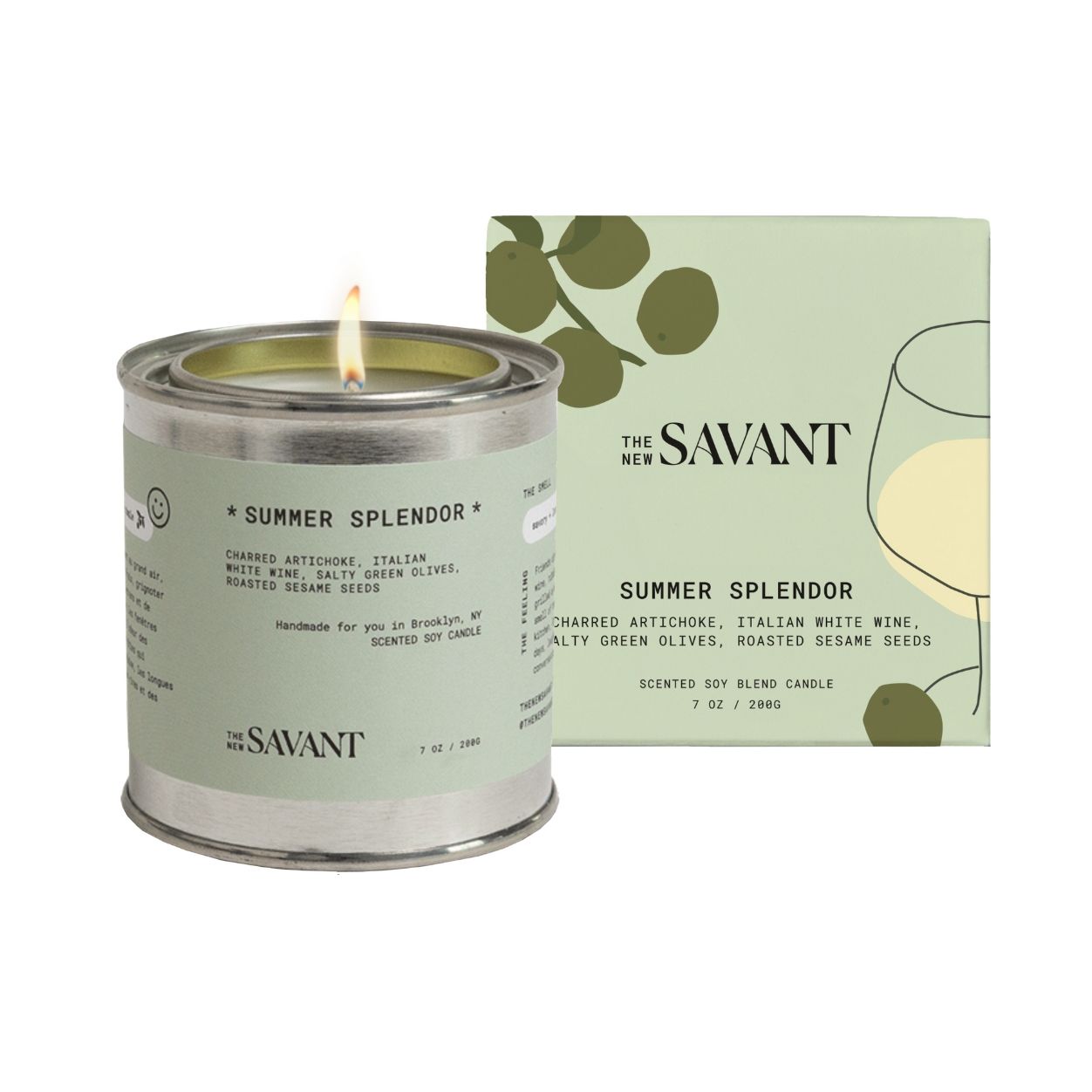 The New Savant Summer Splendor Candle main image