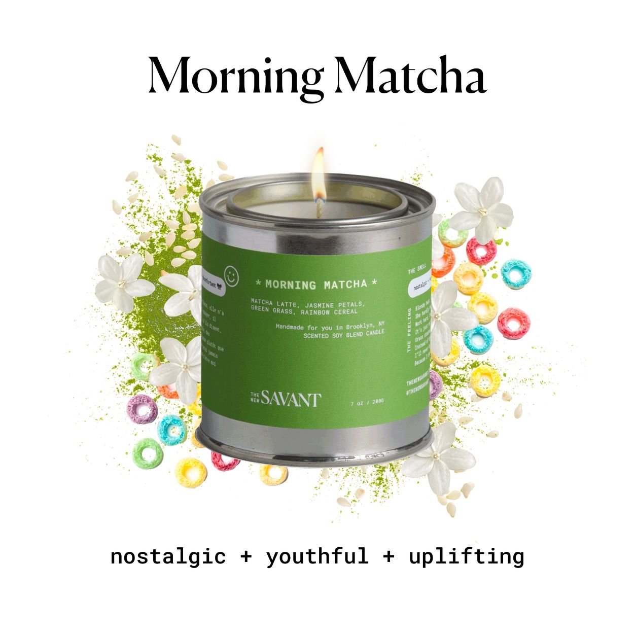 Information related to The New Savant Morning Matcha Candle