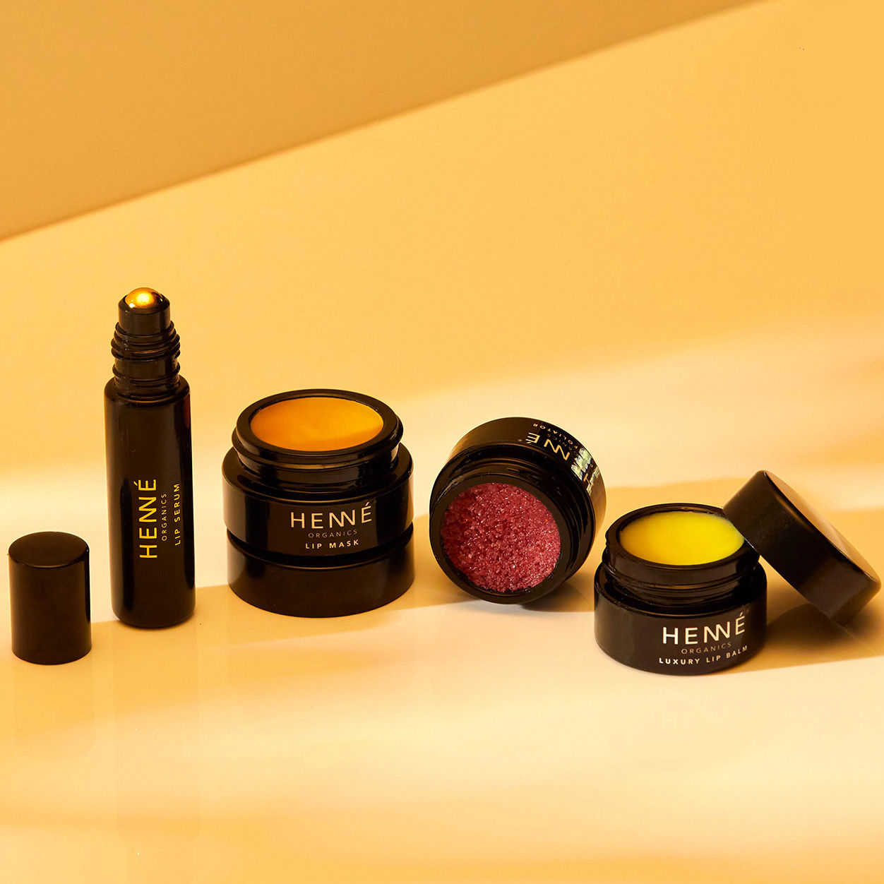 Lifestyle image of Henne Organics Luxury Lip Balm