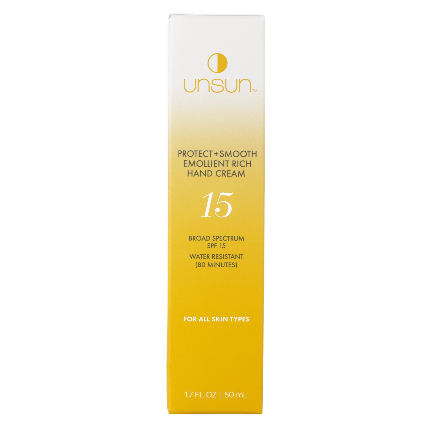 Image of the Unsun Emoillient Rich Hand Cream box