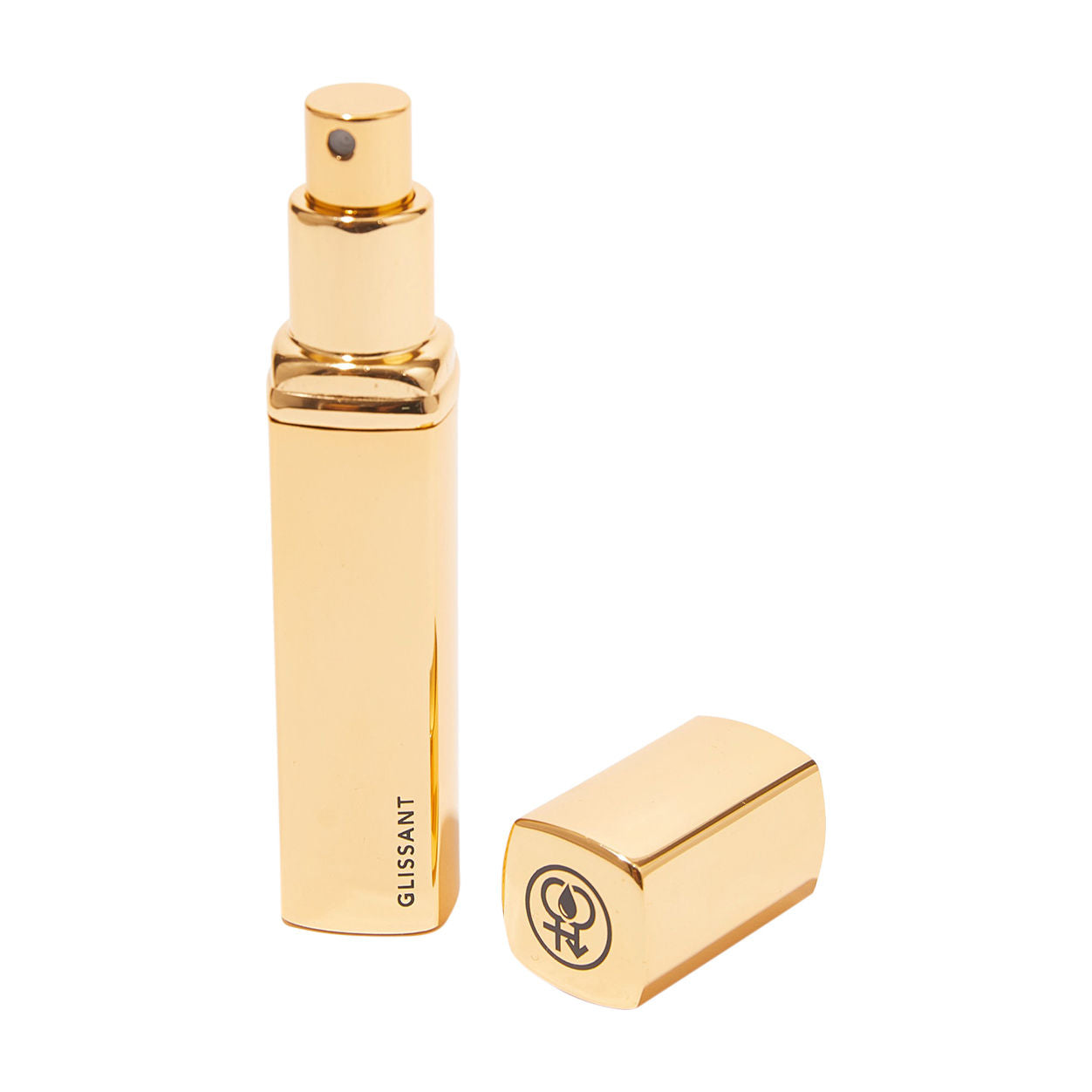 Image of an open Glissant Sea Salt and Caramel Intimate Lubricant