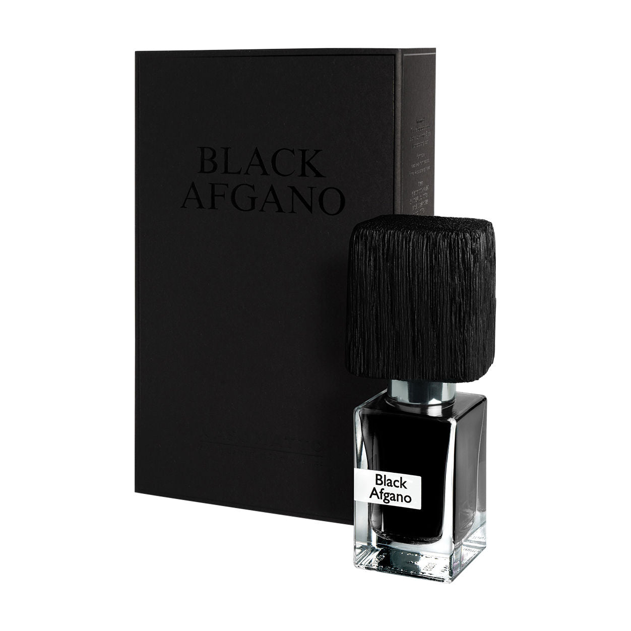 Image of the Nasomatto Black Afgano Extrait de Parfum box