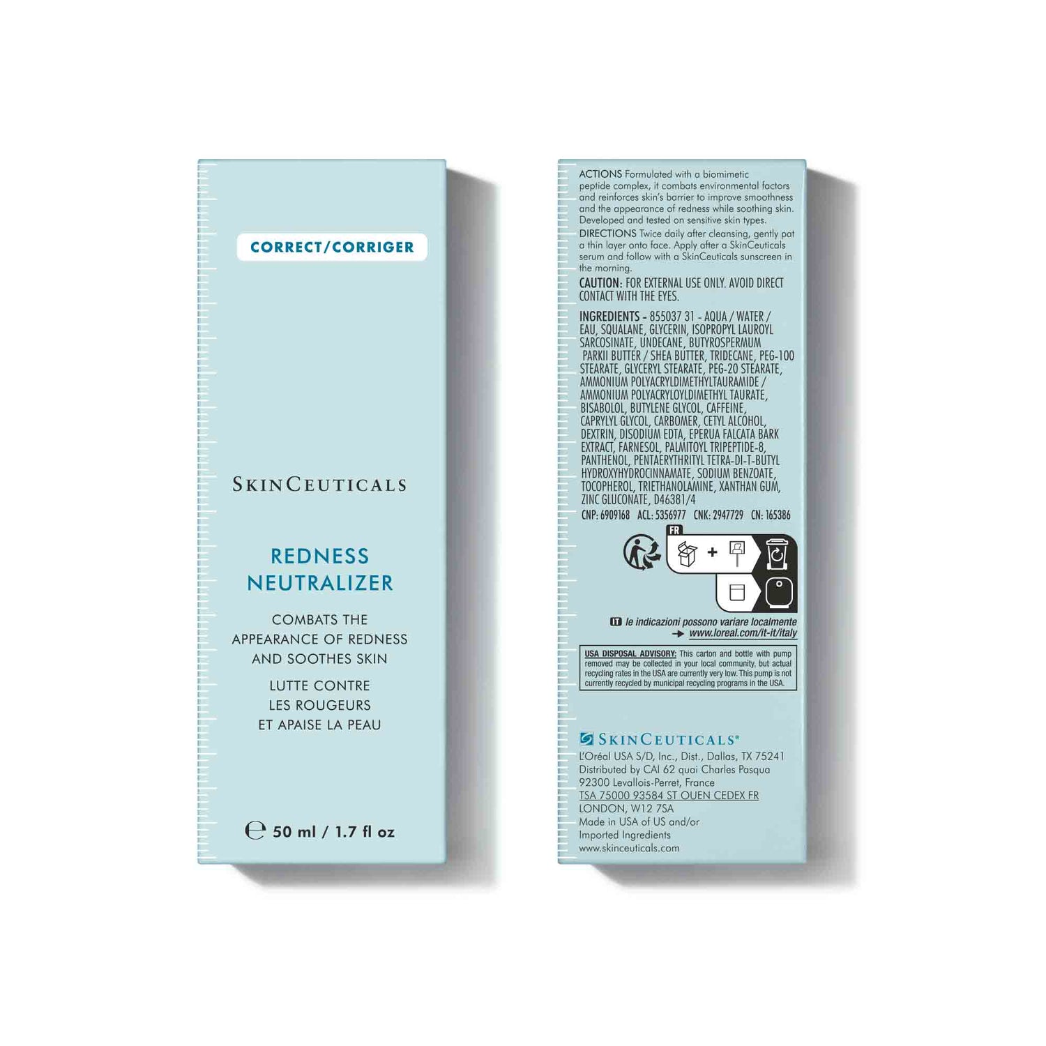 Image of the SkinCeuticals Redness Neutralizer box