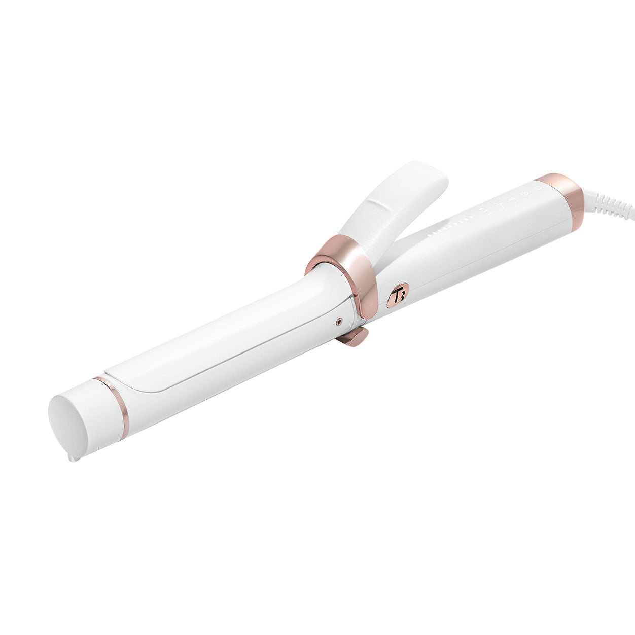 Side image of T3 Curl ID 1.25” Smart Curling Iron With Interactive Touch Interface