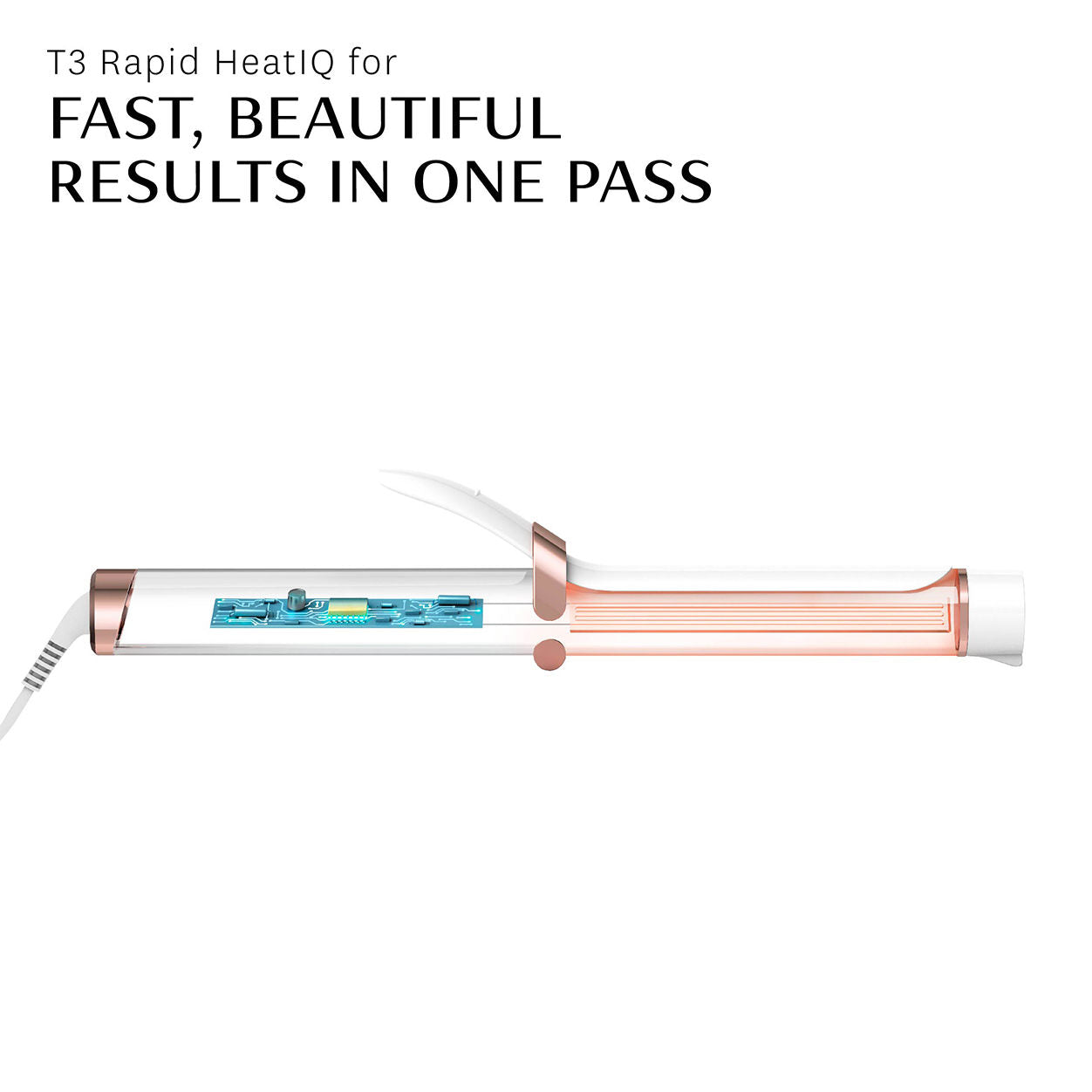 Information related to T3 Curl ID 1.25” Smart Curling Iron With Interactive Touch Interface