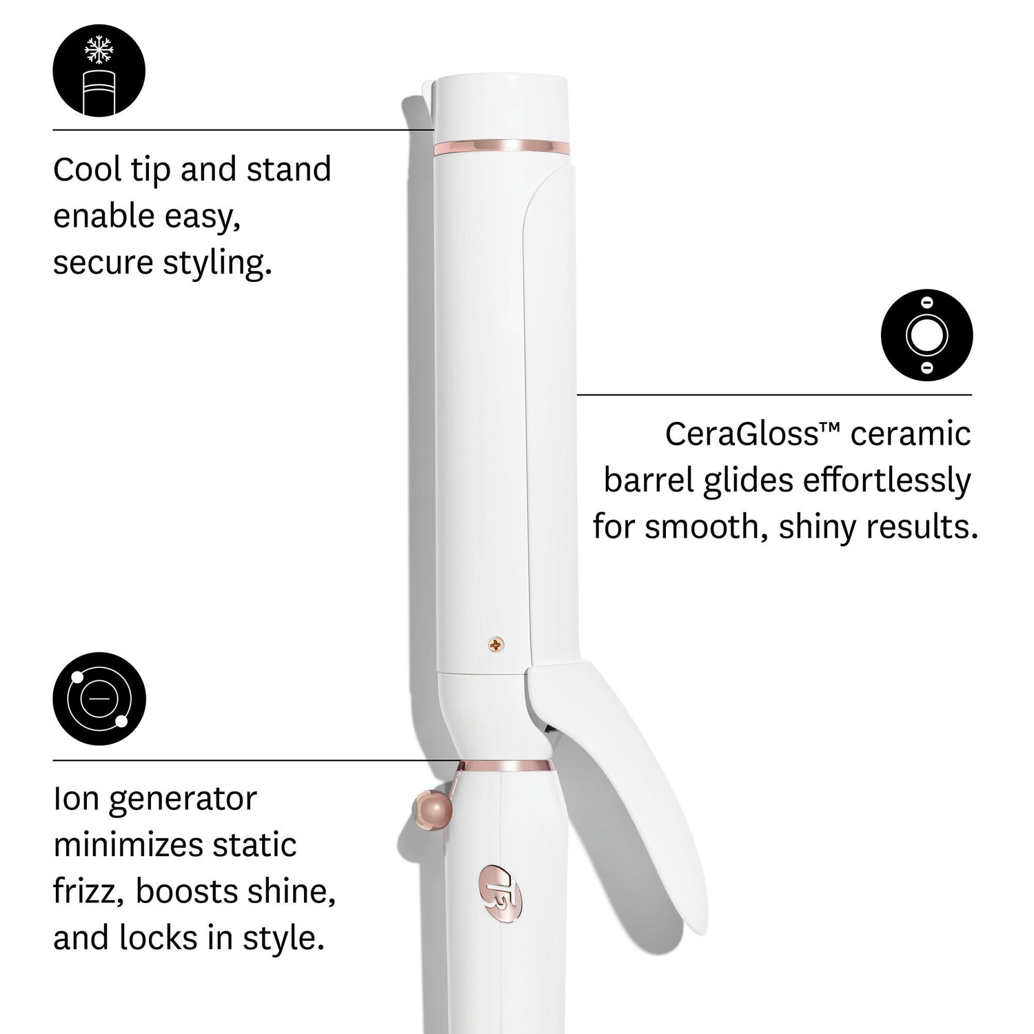 Information related to T3 Switch Kit Wave Trio Styling Iron with Three Interchangeable Barrels