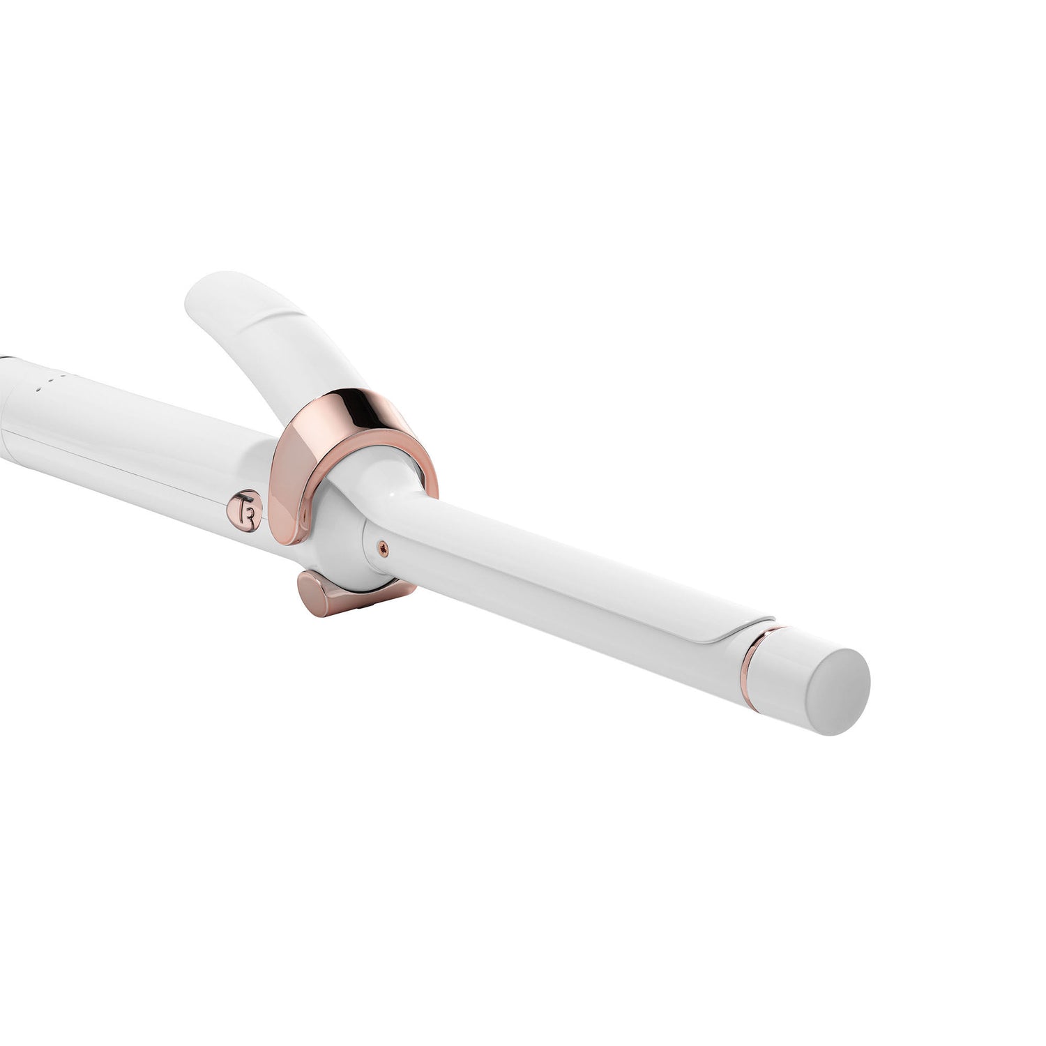 Image of an open T3 SinglePass Curl 0.75” Professional Curling Iron
