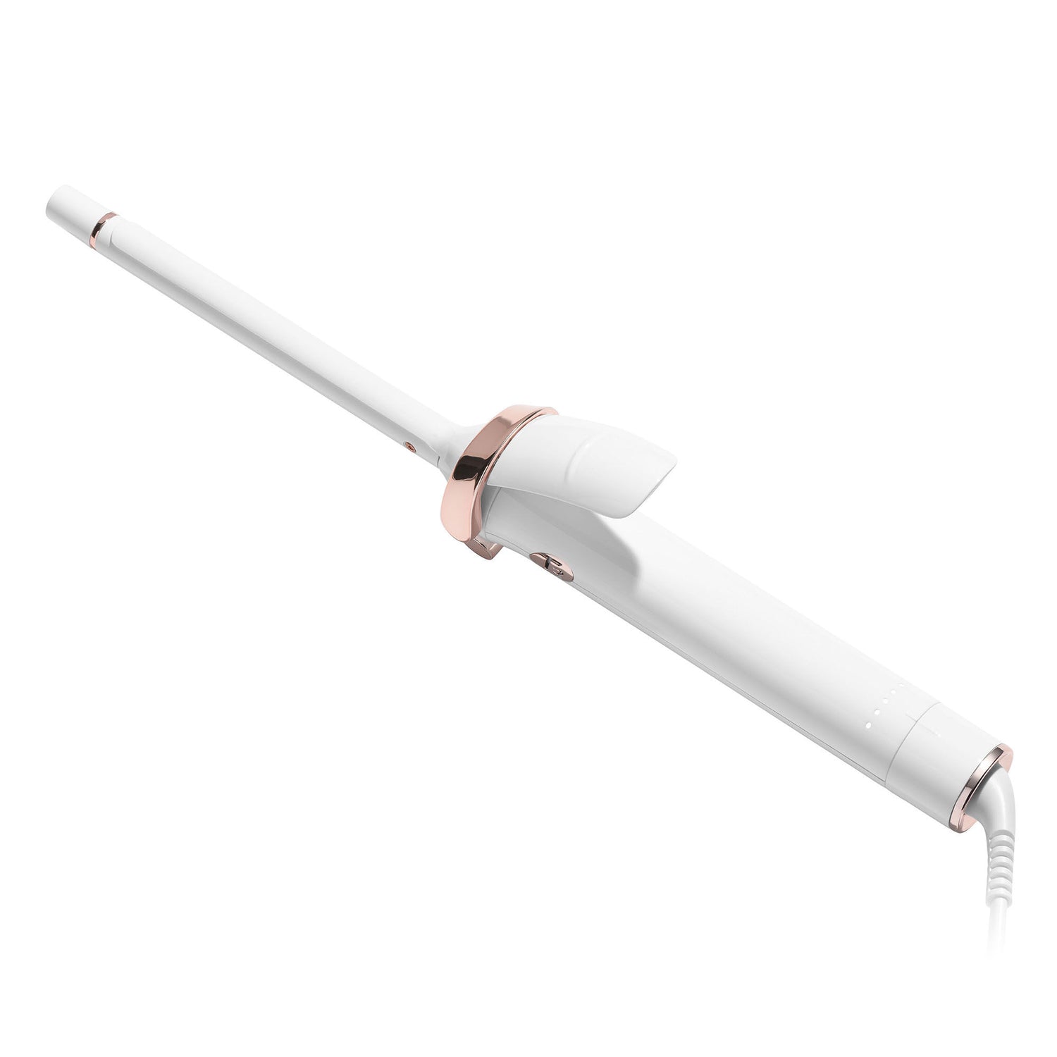 Image of an open T3 SinglePass Curl 0.5in Professional Curling Iron