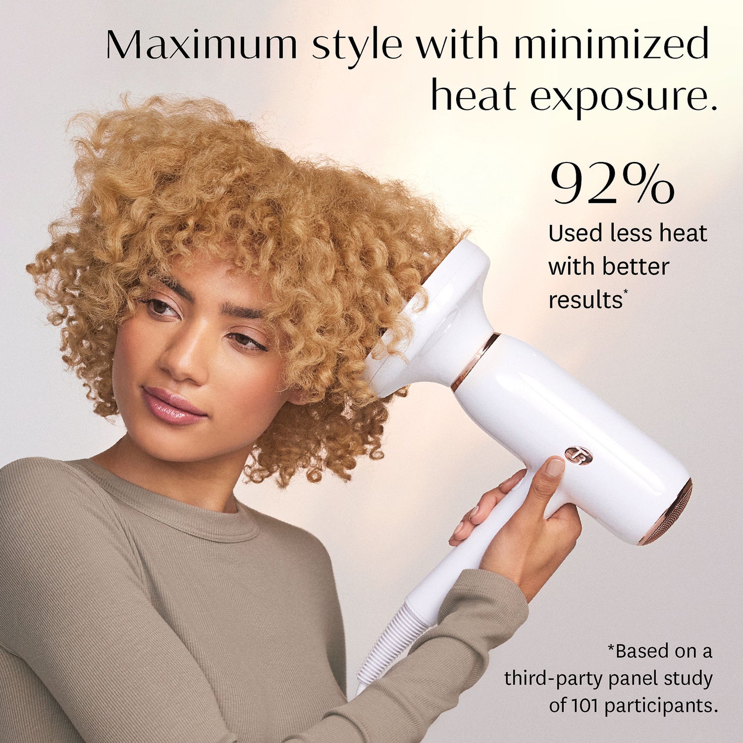 Back image of T3 Featherweight StyleMax Professional Hair Dryer with Custom Heat and Speed Automation