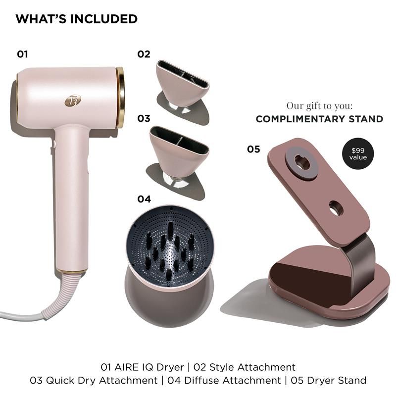 Swatch image of T3 Aire IQ Intelligent Hair Dryer