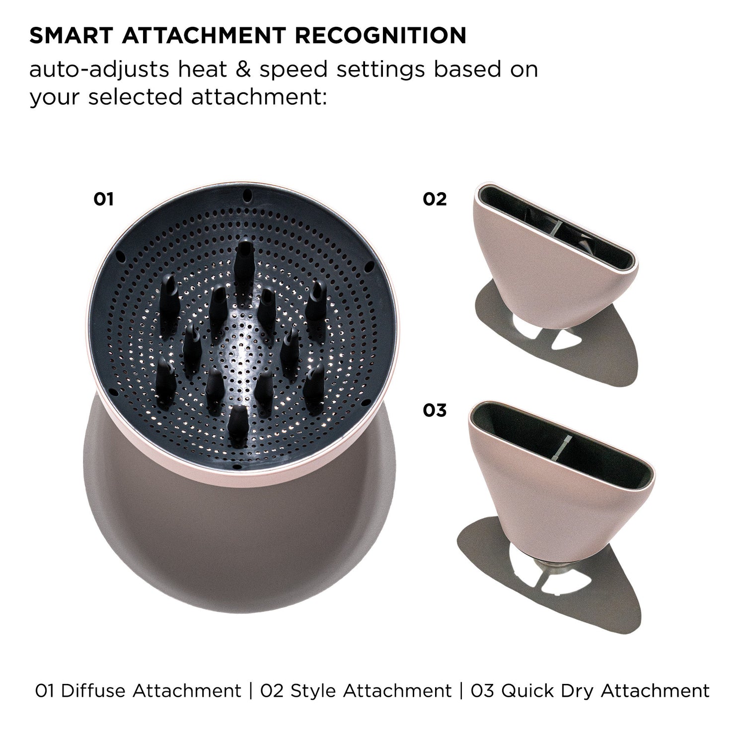 Image of an open T3 Aire IQ Intelligent Hair Dryer