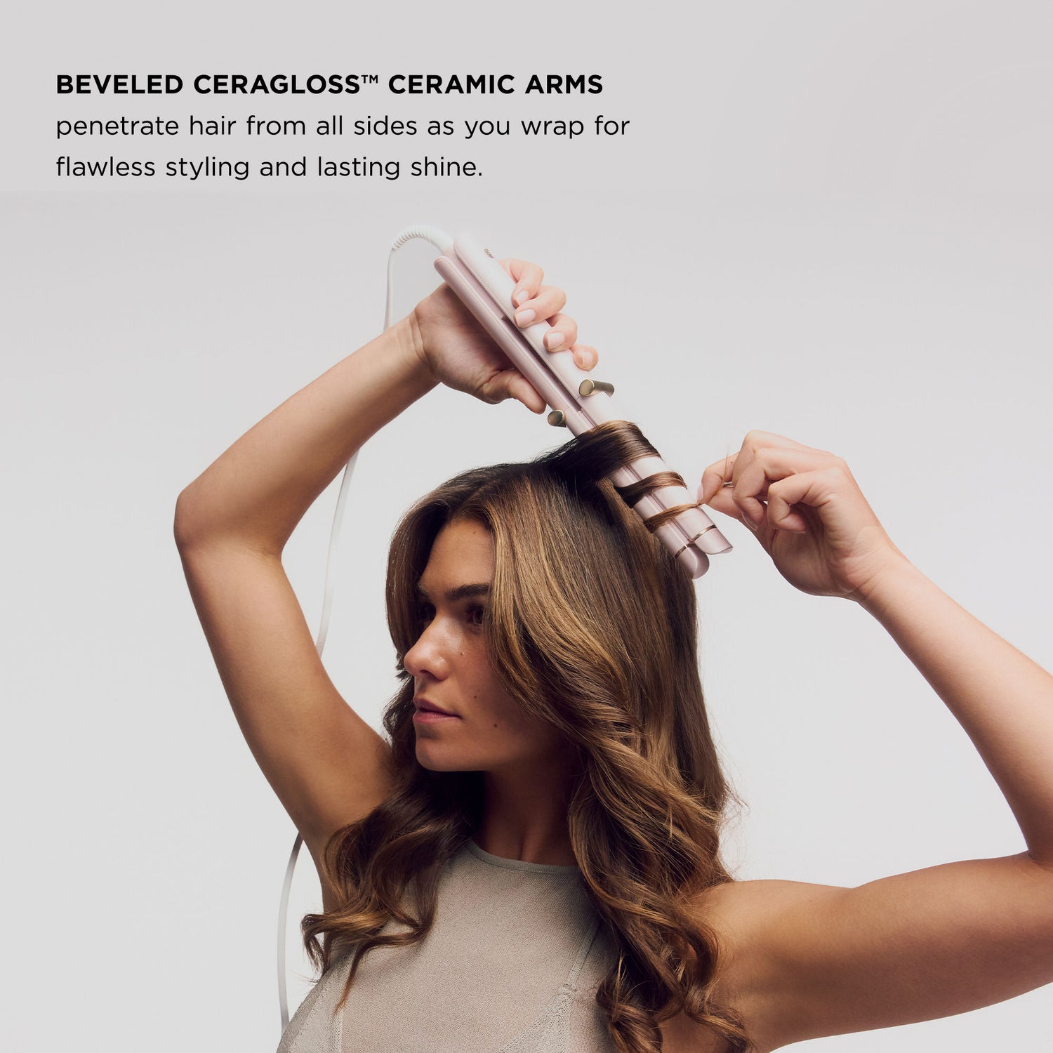 Top-view image of T3 T3 Curling Straightener 2-in-1 Styling Iron